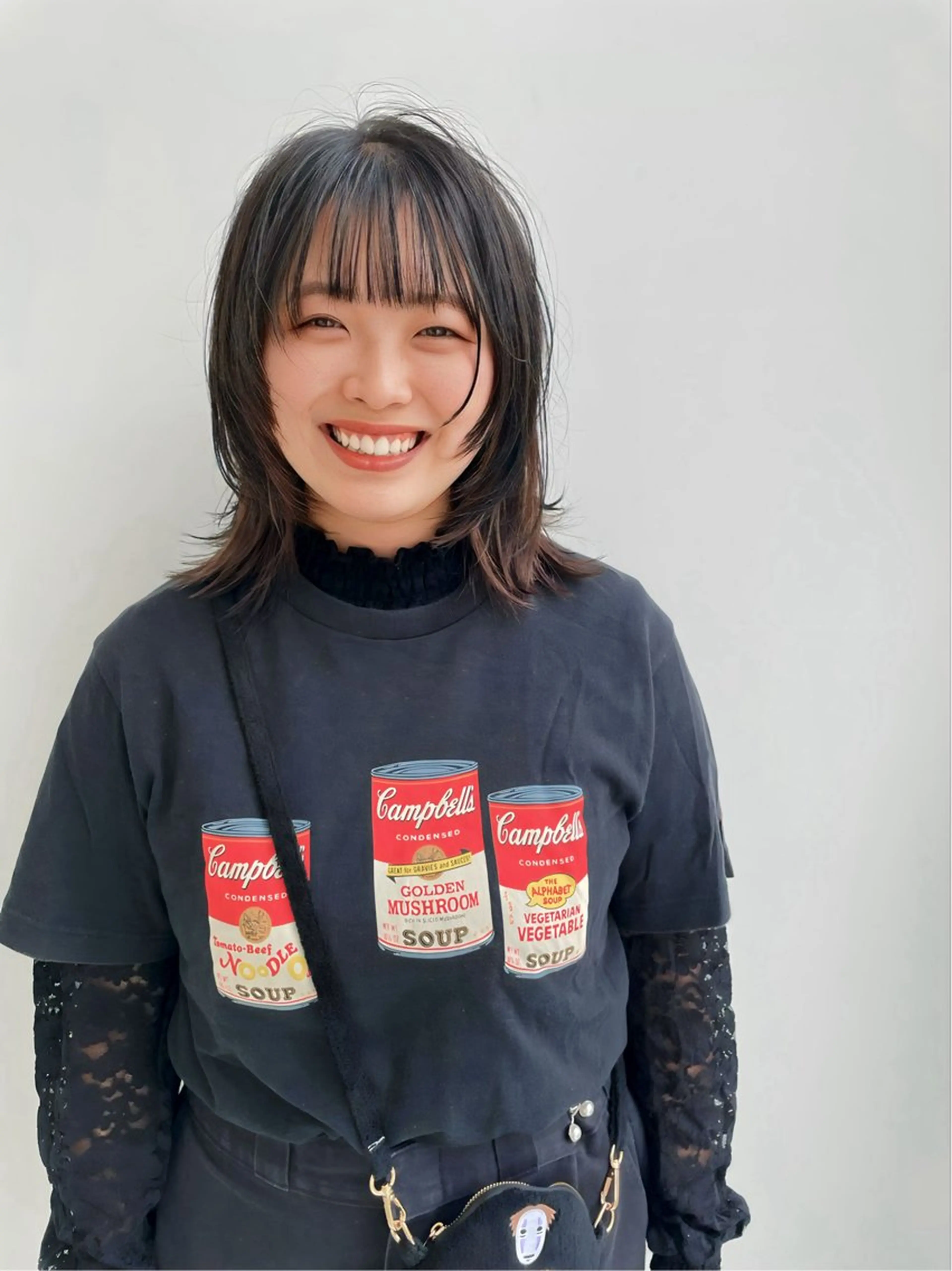 ミディアム カット ヘアカラー トリートメント ボブ・ショート カミオカのヘアスタイル