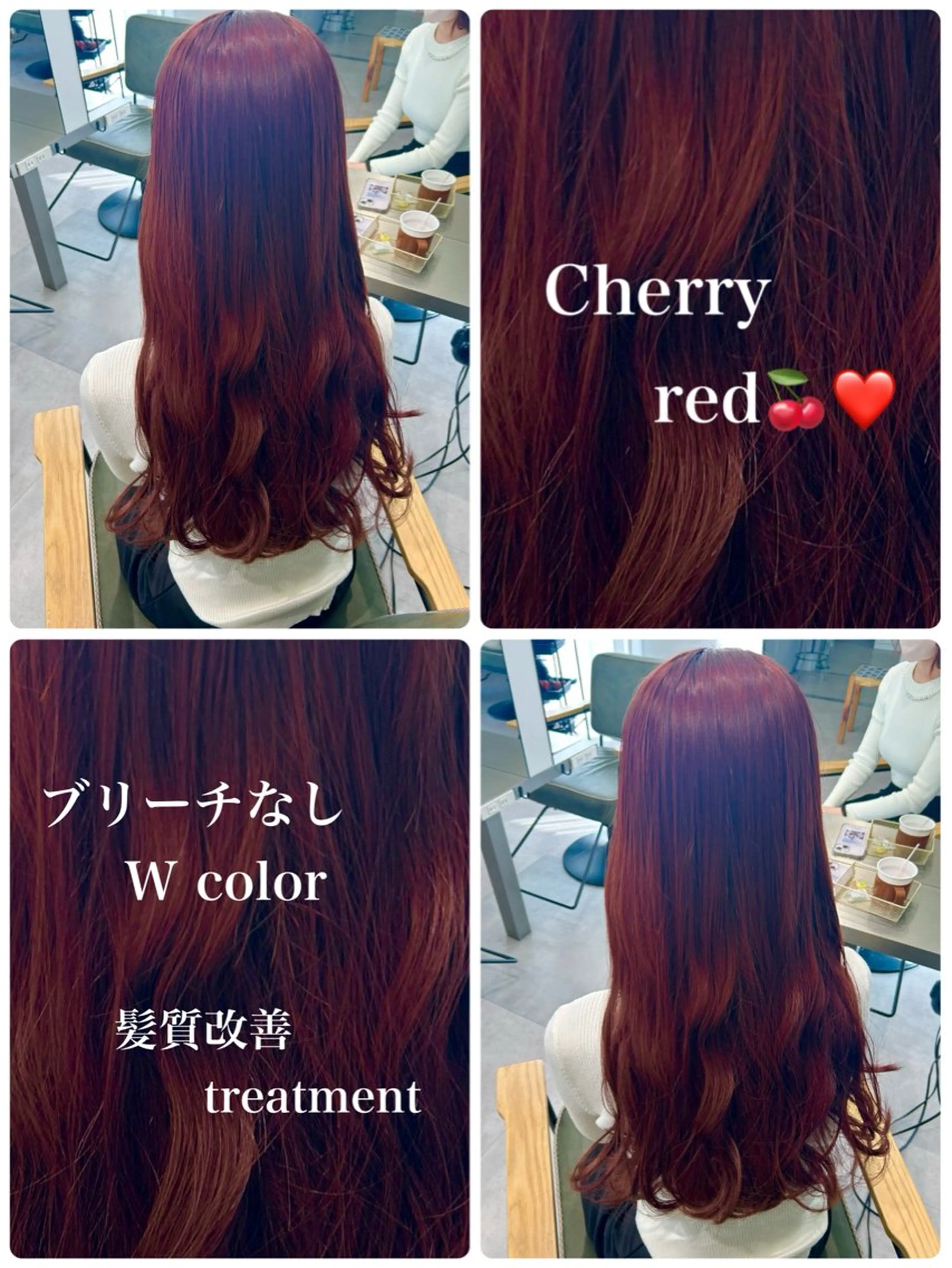 ロング カラー aoi/暖色カラー/ プツッとボブ🎀のヘアスタイル