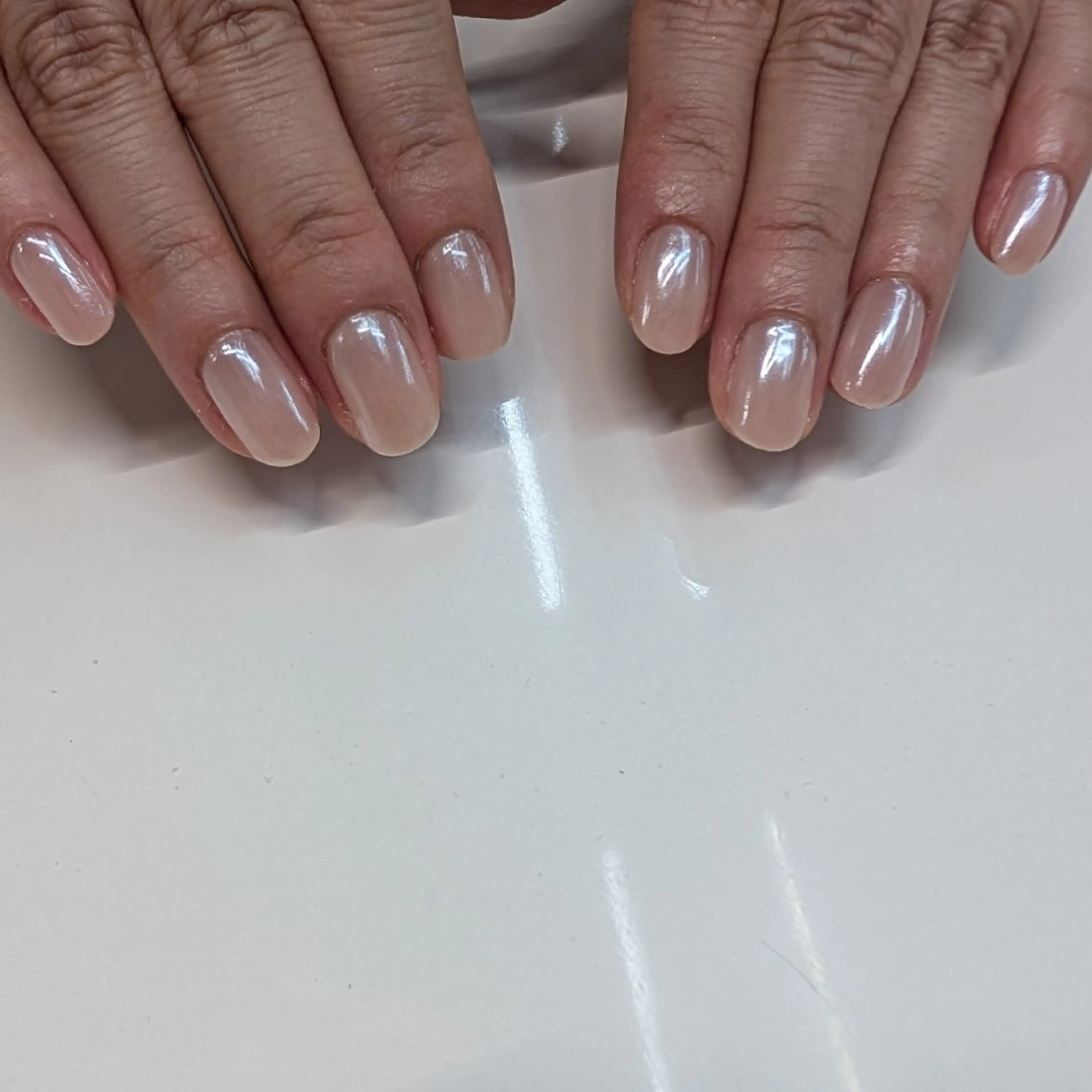 ネイル オーロラネイル ハンドネイル ネイルサロン Amie　〜アミ〜所属・ᑎᗩIᒪ｜ᗰIᗰI｜ _५✍️Satou.のネイルデザイン