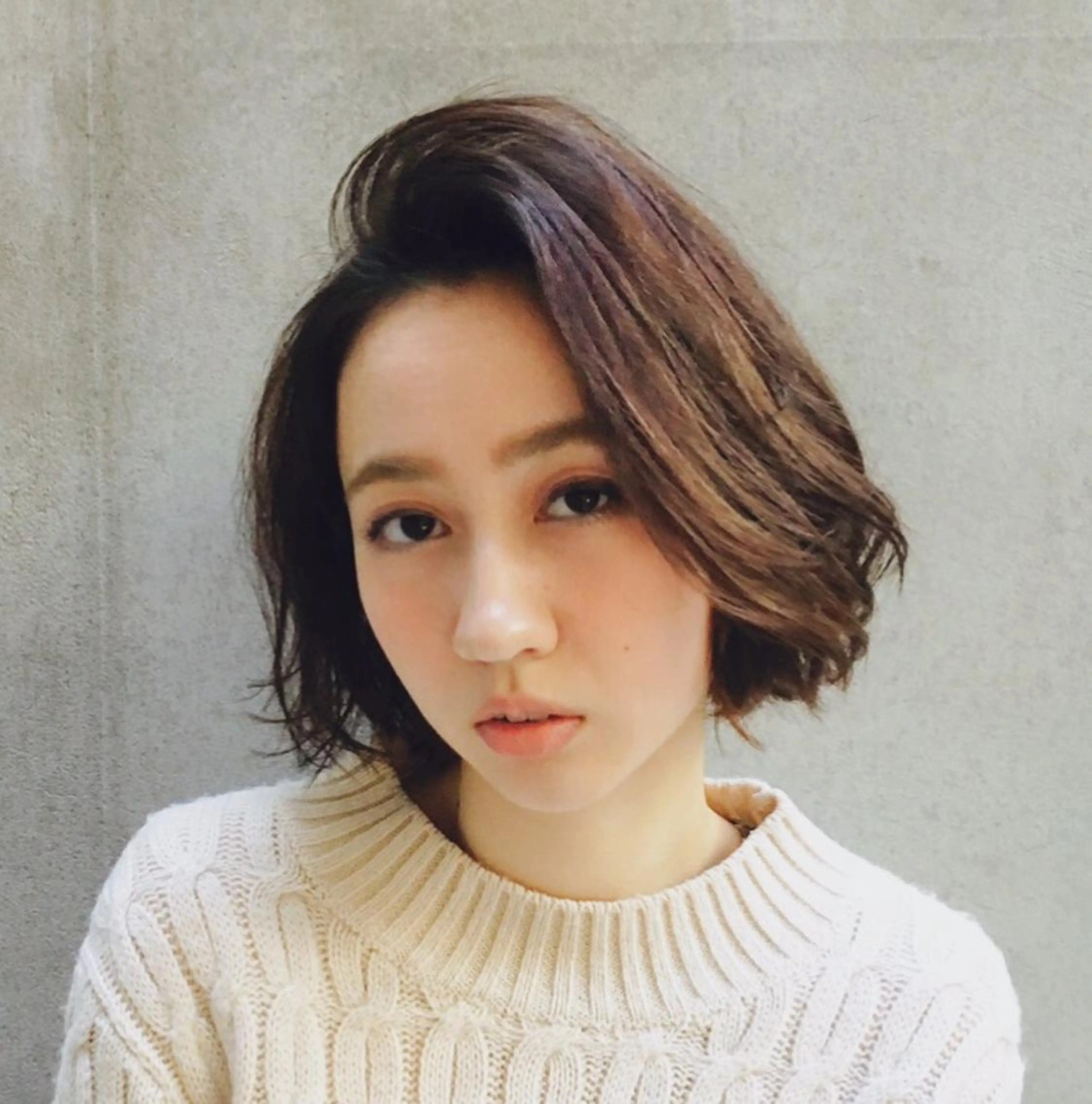 ミディアム カラー パーマ GO TODAY SHAIRE SALON所属・沖 宜志のヘアスタイル