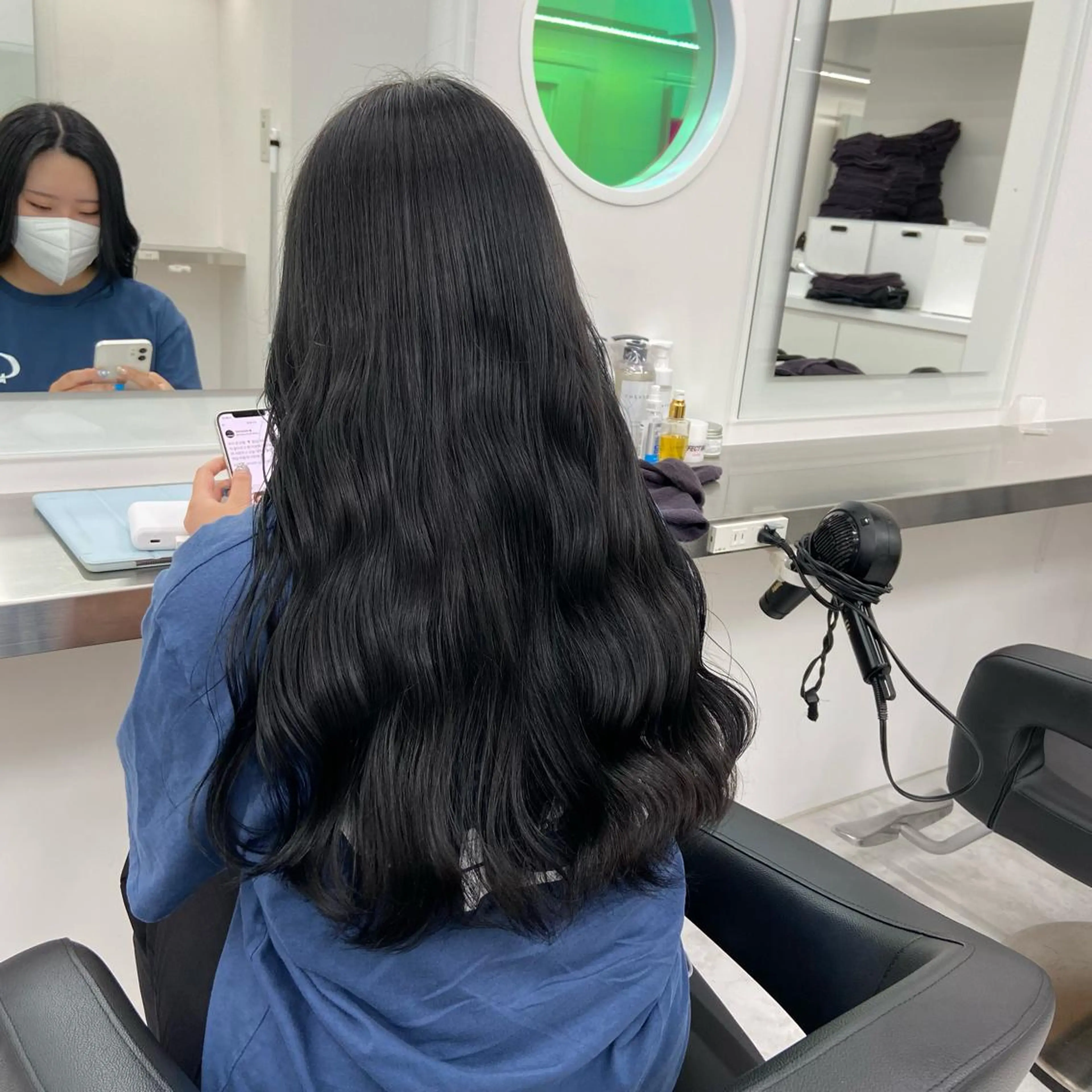 ロング トレンドモテカラー 🩷色落ちまで可愛くのヘアスタイル