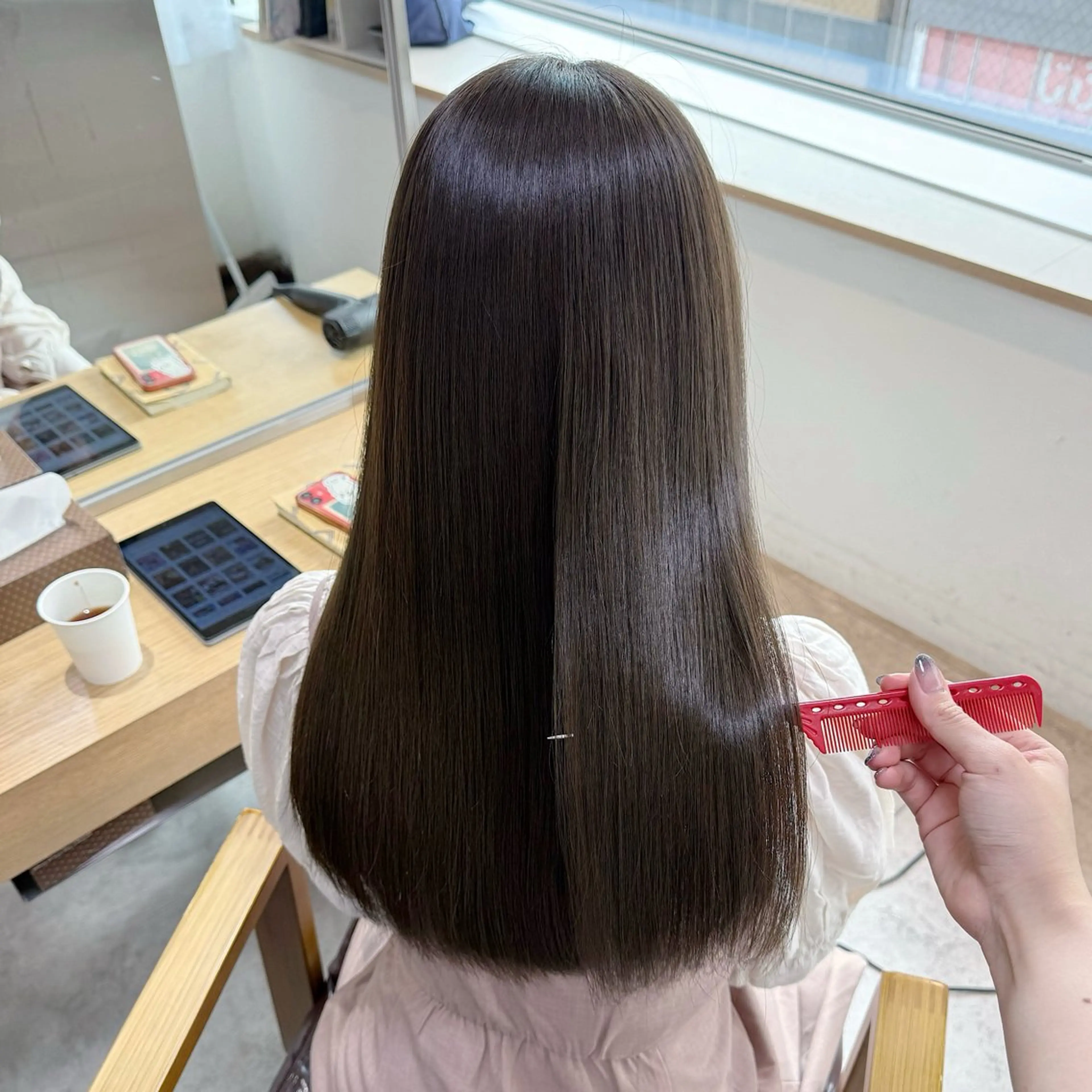 ロング カラー Alea by little 横浜所属・♡🌚垢抜け艶カラー Shiori🌝♡のヘアスタイル