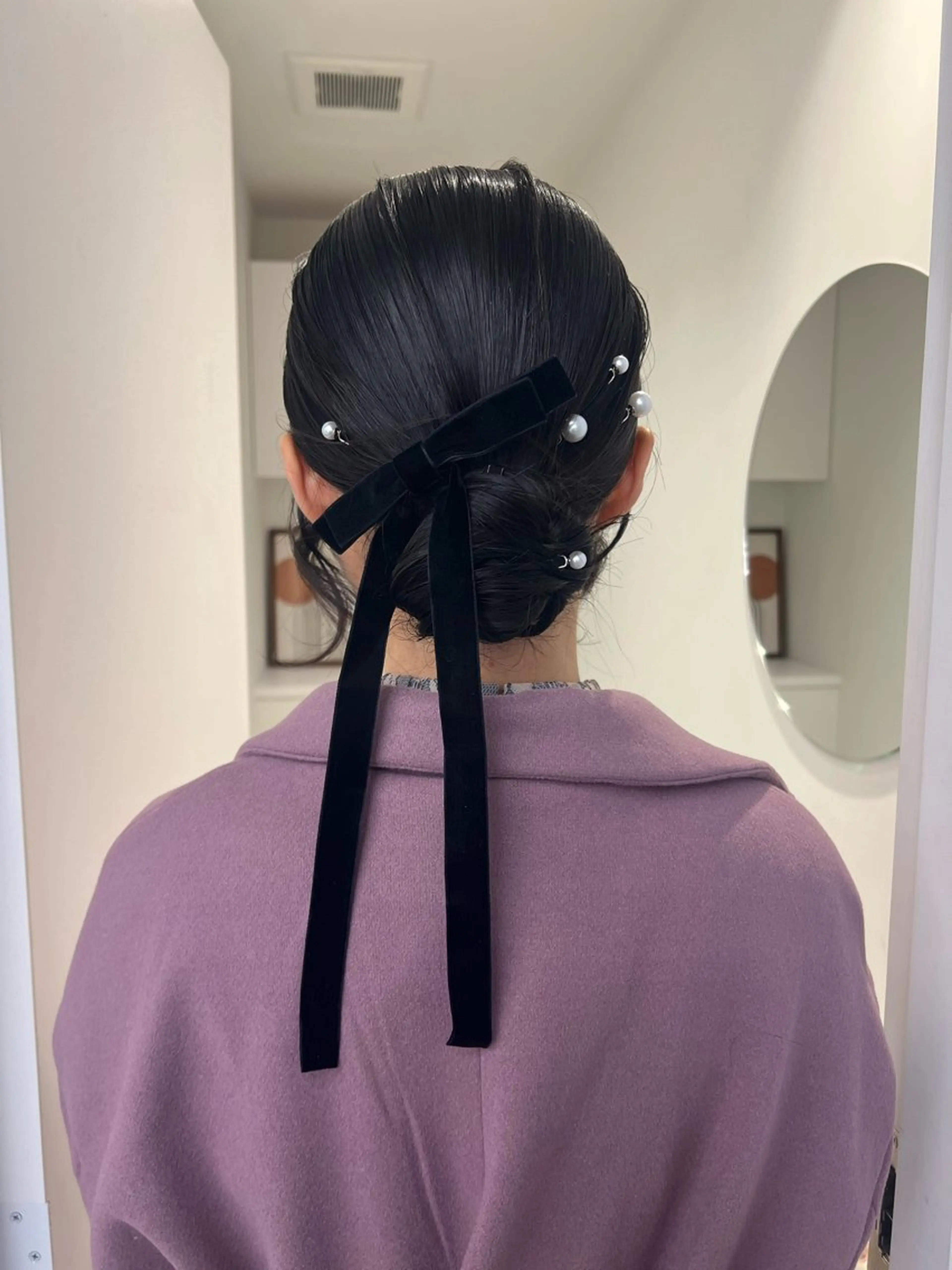 ヘアアレンジ ヘアセット アレンジ/ブラウン カラー HARU🕯のヘアスタイル