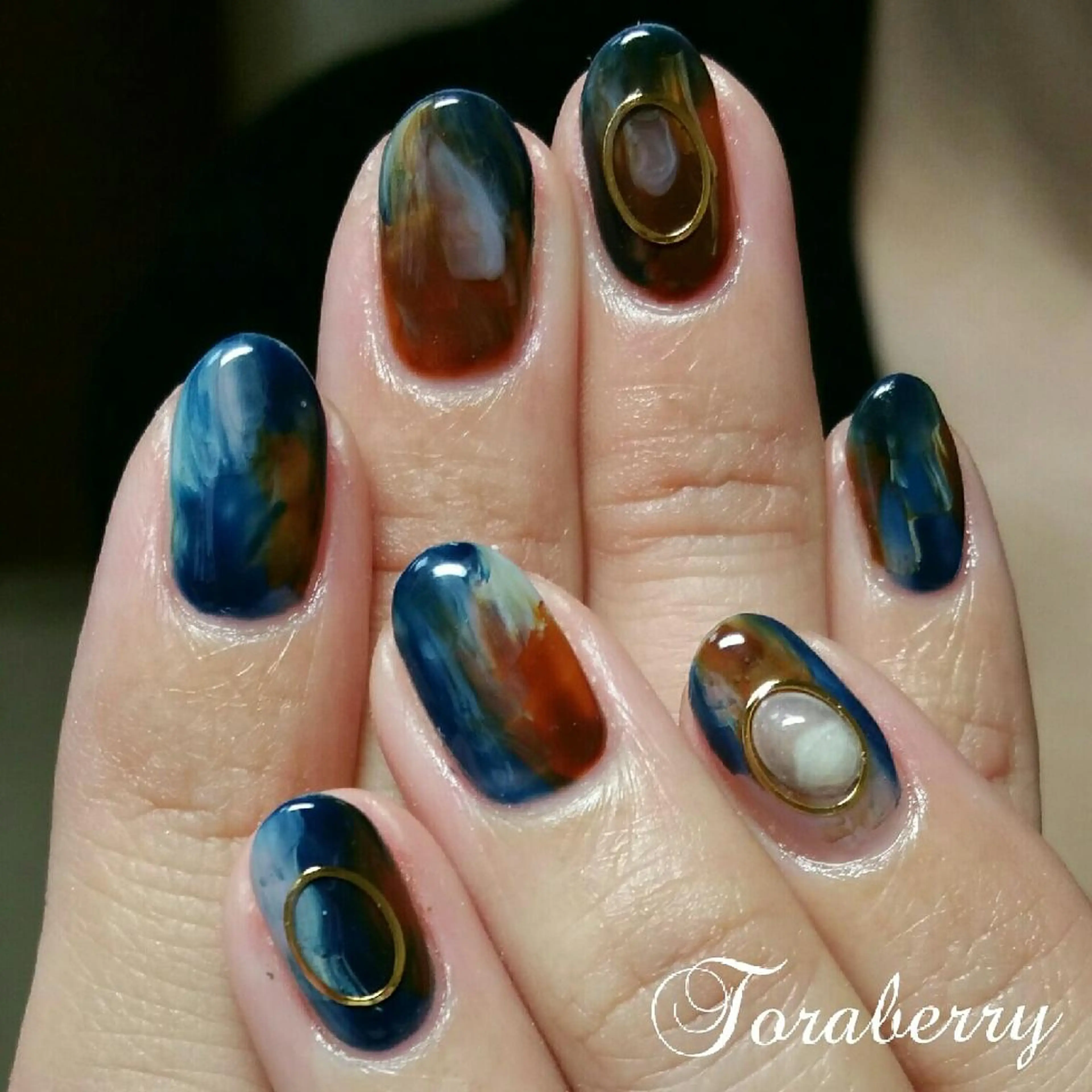 ネイル 持ち込み ニュアンスネイル ネイリスト なつみのネイルデザイン