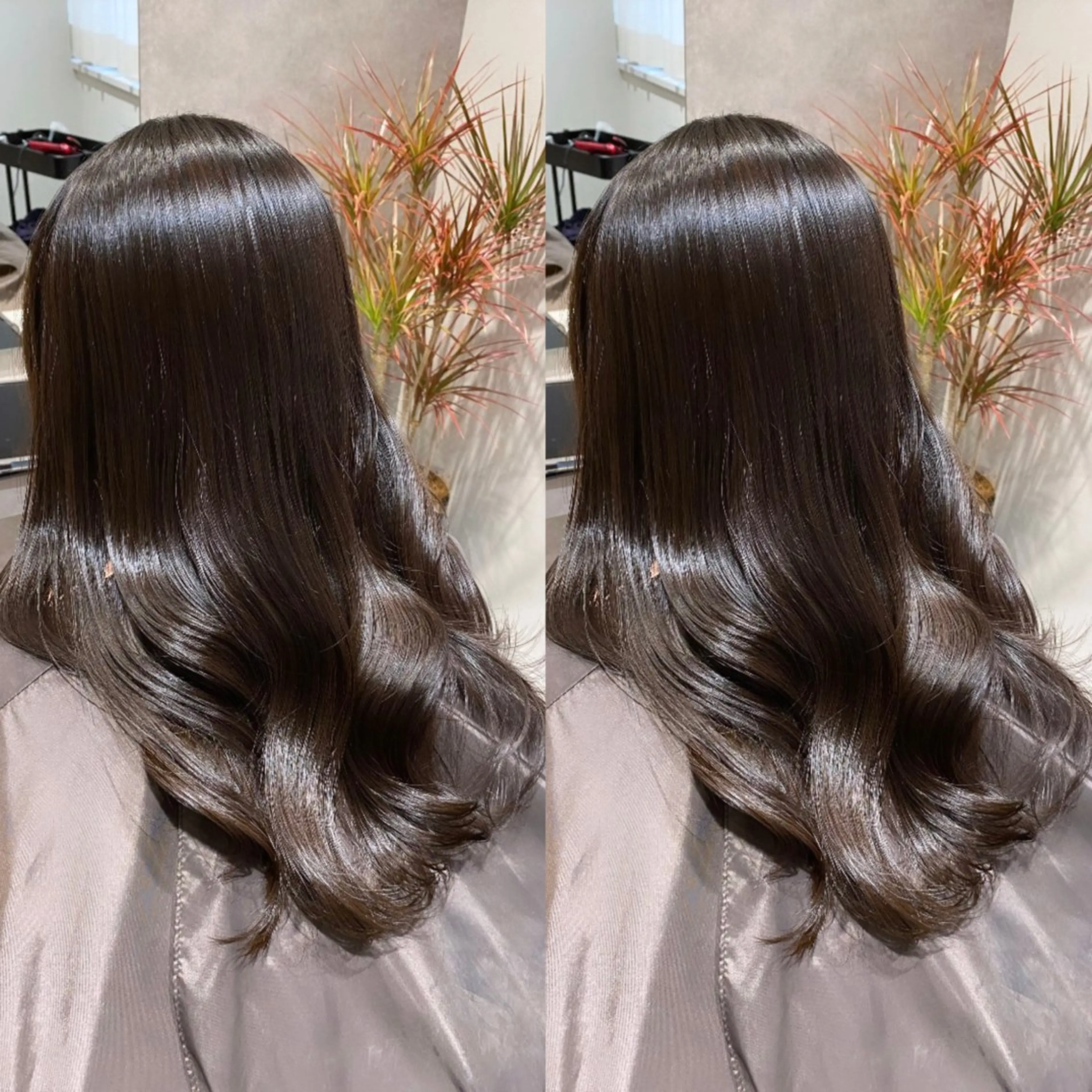 セミロング カット ヘアカラー トリートメント 髪質改善専門店waTatori〜私のトリートメント〜所属・新宿🫧髪質改善🫧 艶カラー🫧個室のヘアスタイル