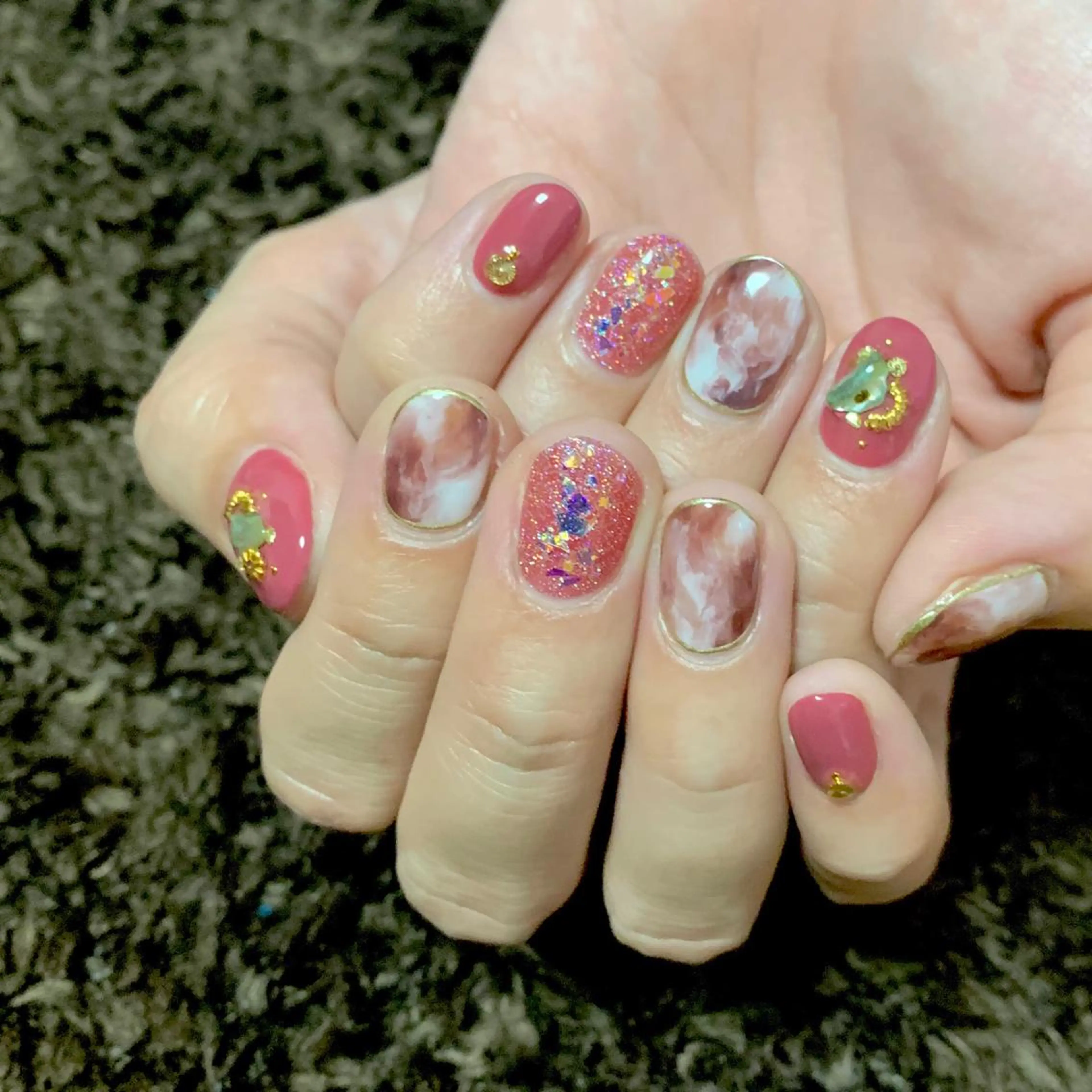 ネイル Nes.nail所属・🌼Nomura Yuko🌷のネイルデザイン
