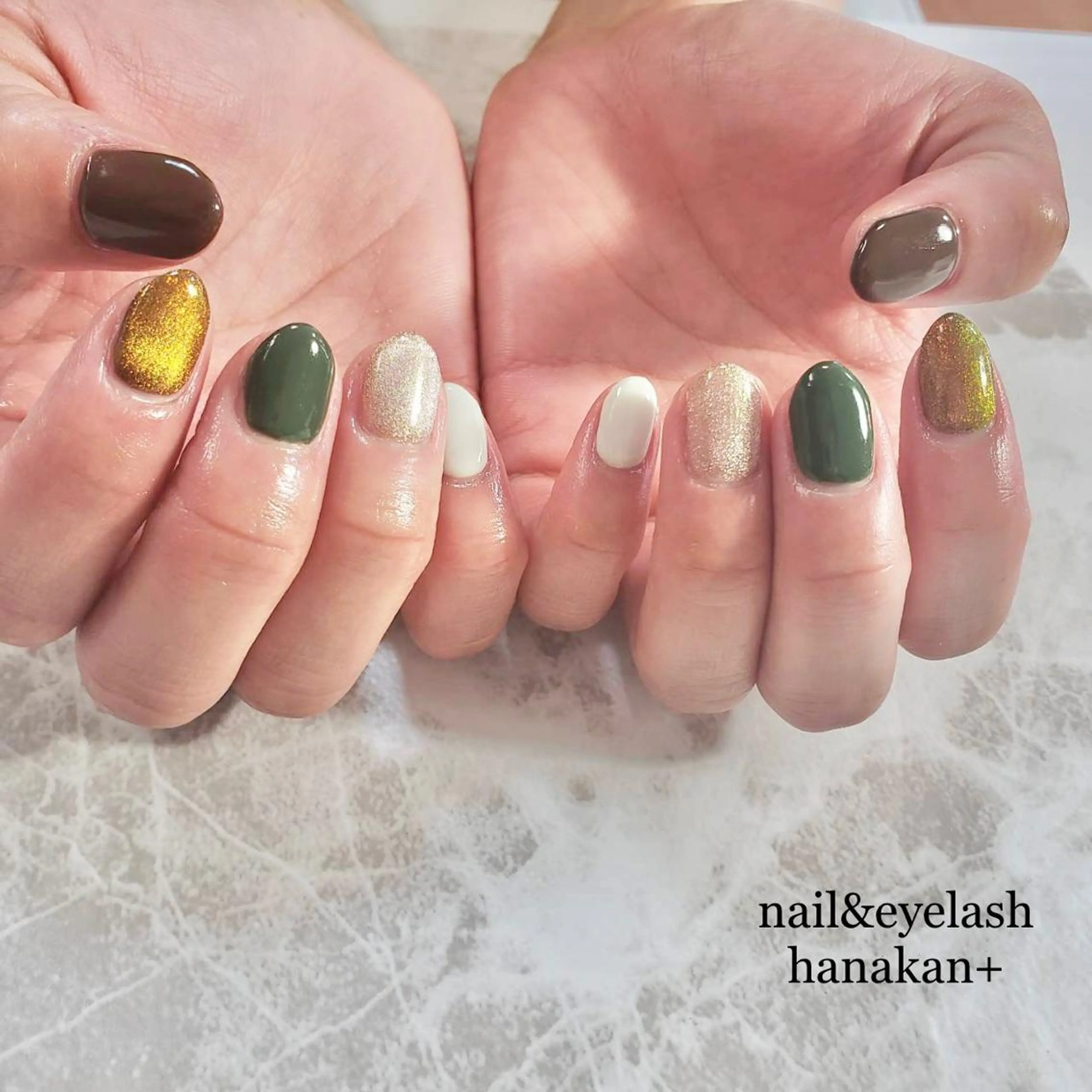 ネイル マグネットネイル ハンドネイル S Fumiのネイルデザイン