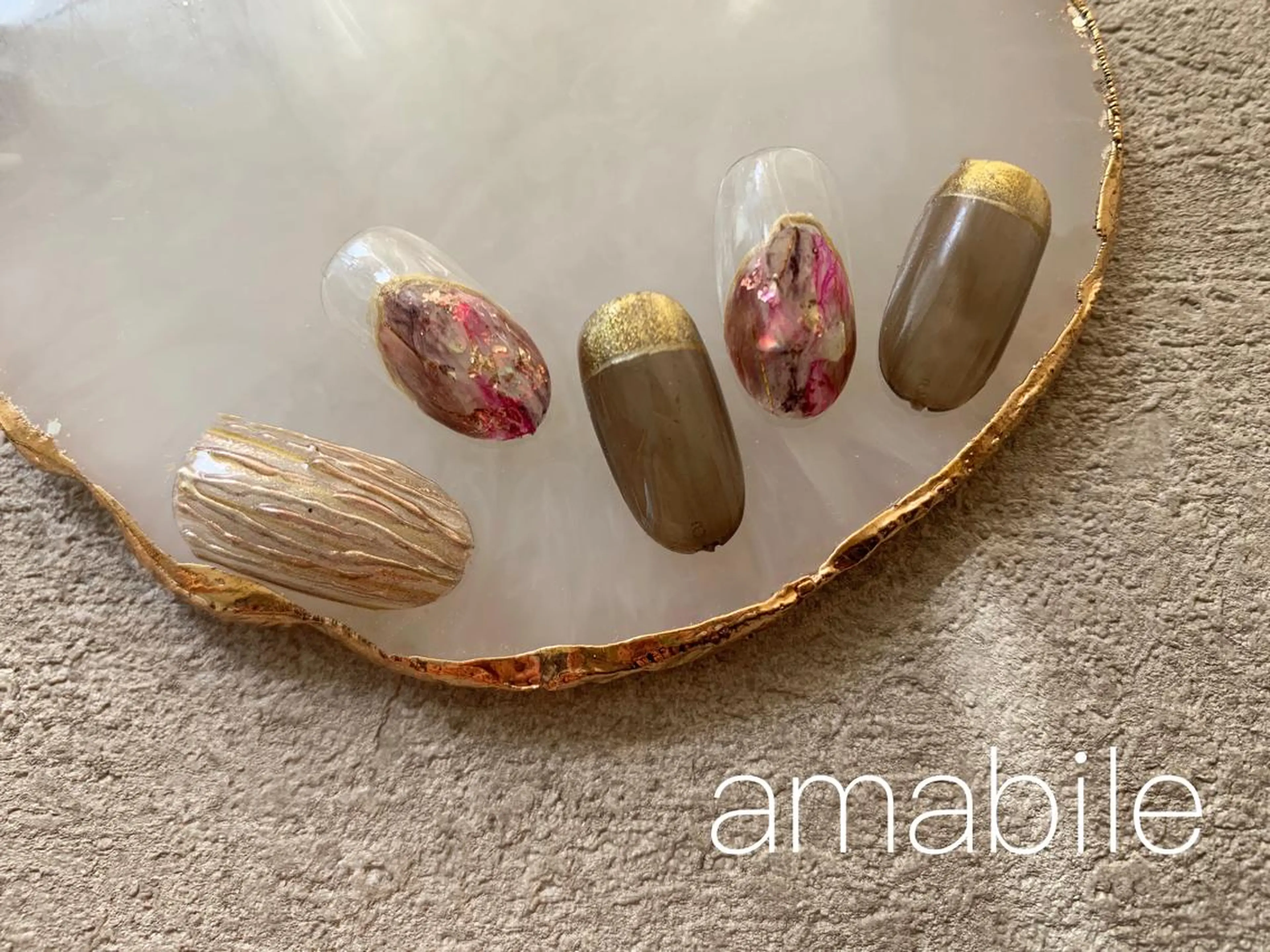 ネイル amabile nailのネイルデザイン
