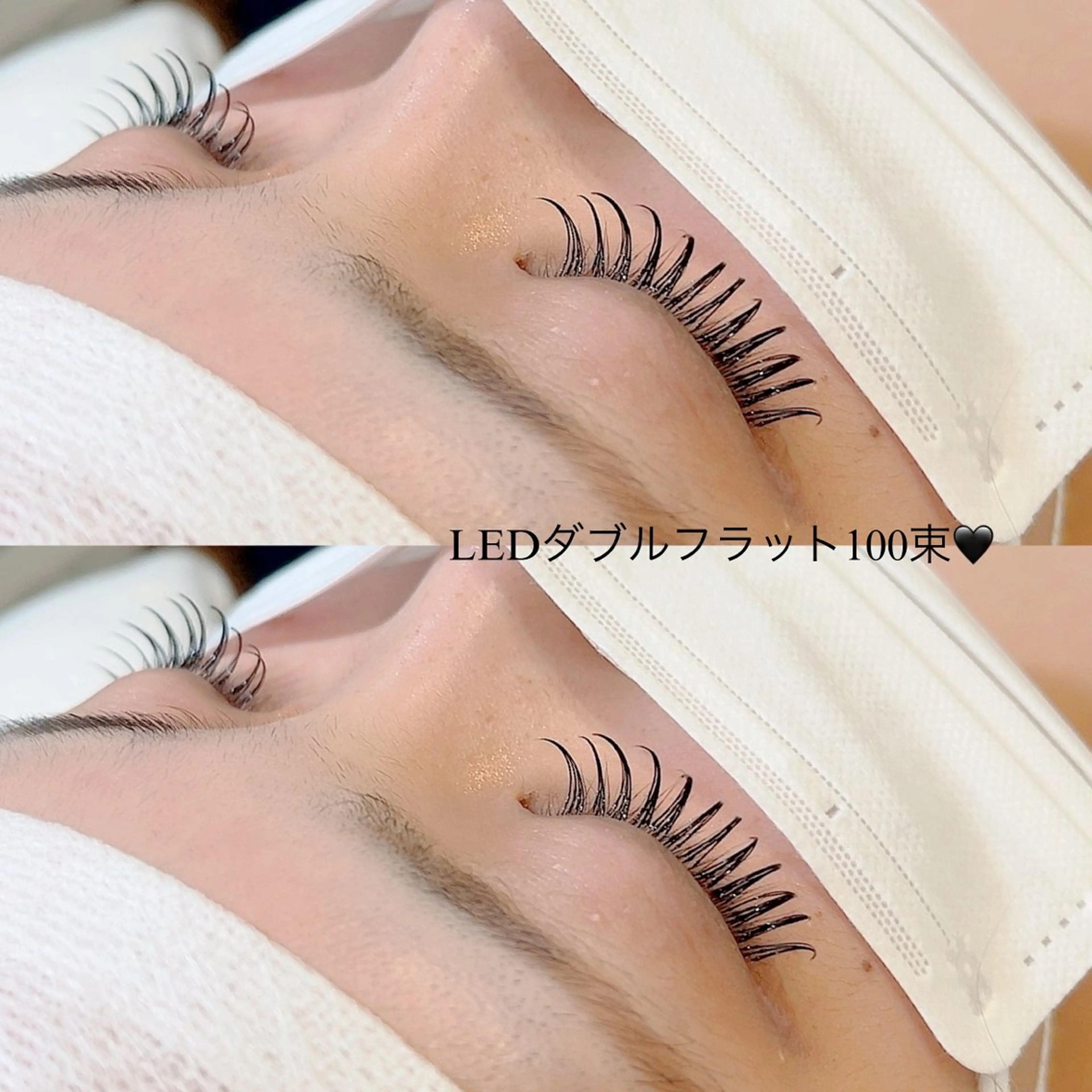 マツエク・マツパ フラットラッシュ omiisalon 守山店:kiyokaのマツエク・マツパデザイン