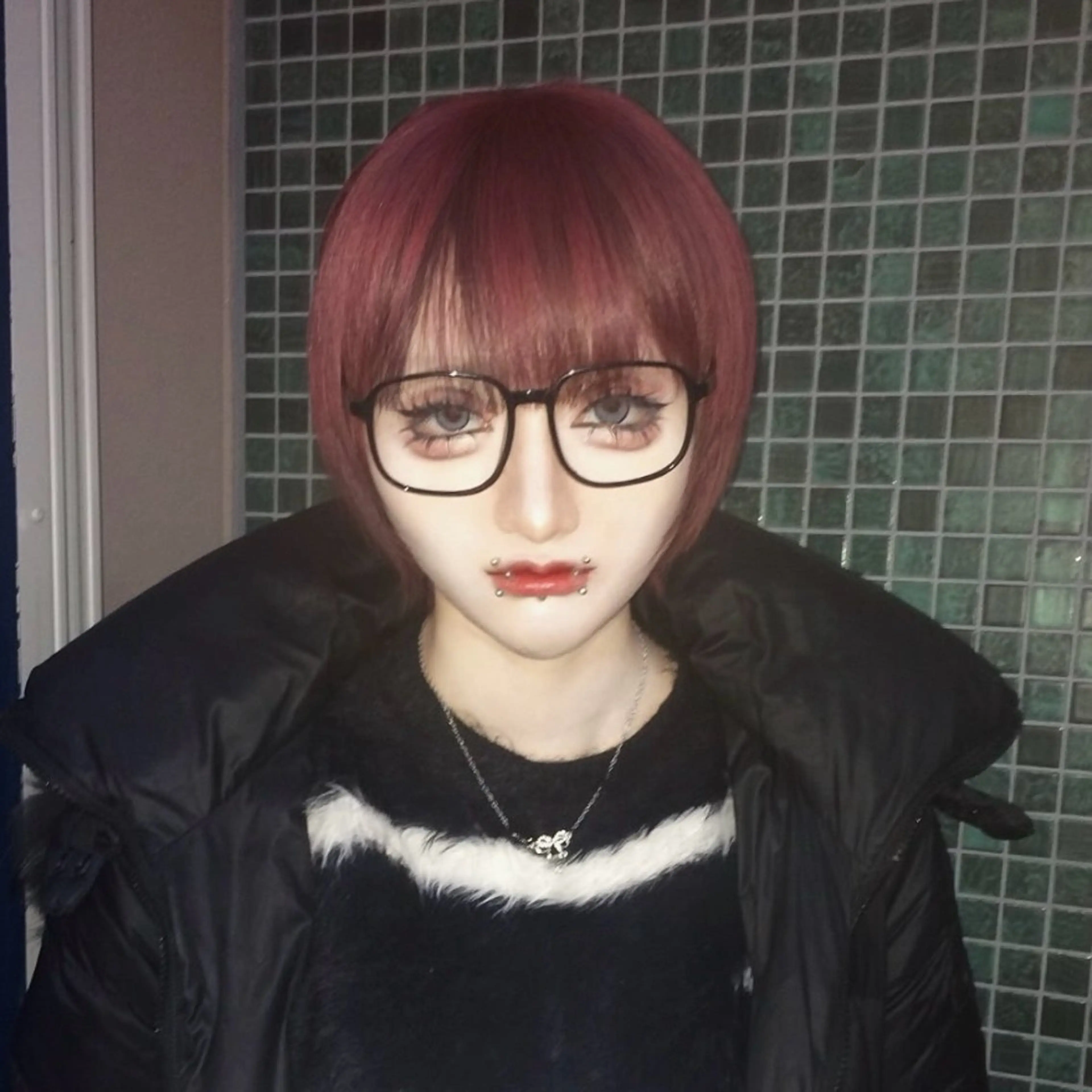 ショート ヘアカラー ORGN.所属・二千華 /派手髪デザインのヘアスタイル