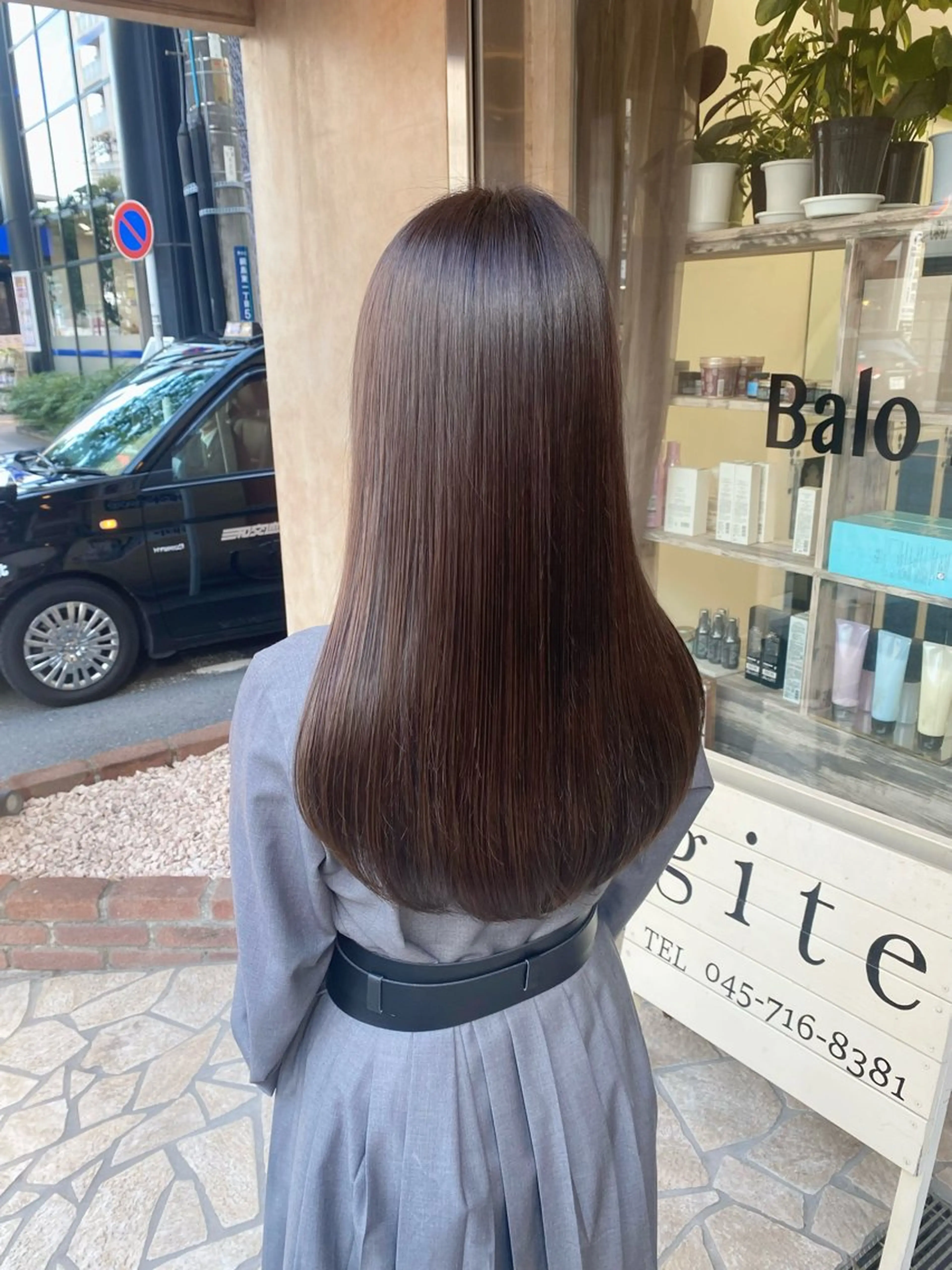 ロング パーマ 髪質改善 ヨシンモリ レイヤーカット 縮毛矯正 ウルフ/レイヤー /パーマ　ナユタのヘアスタイル