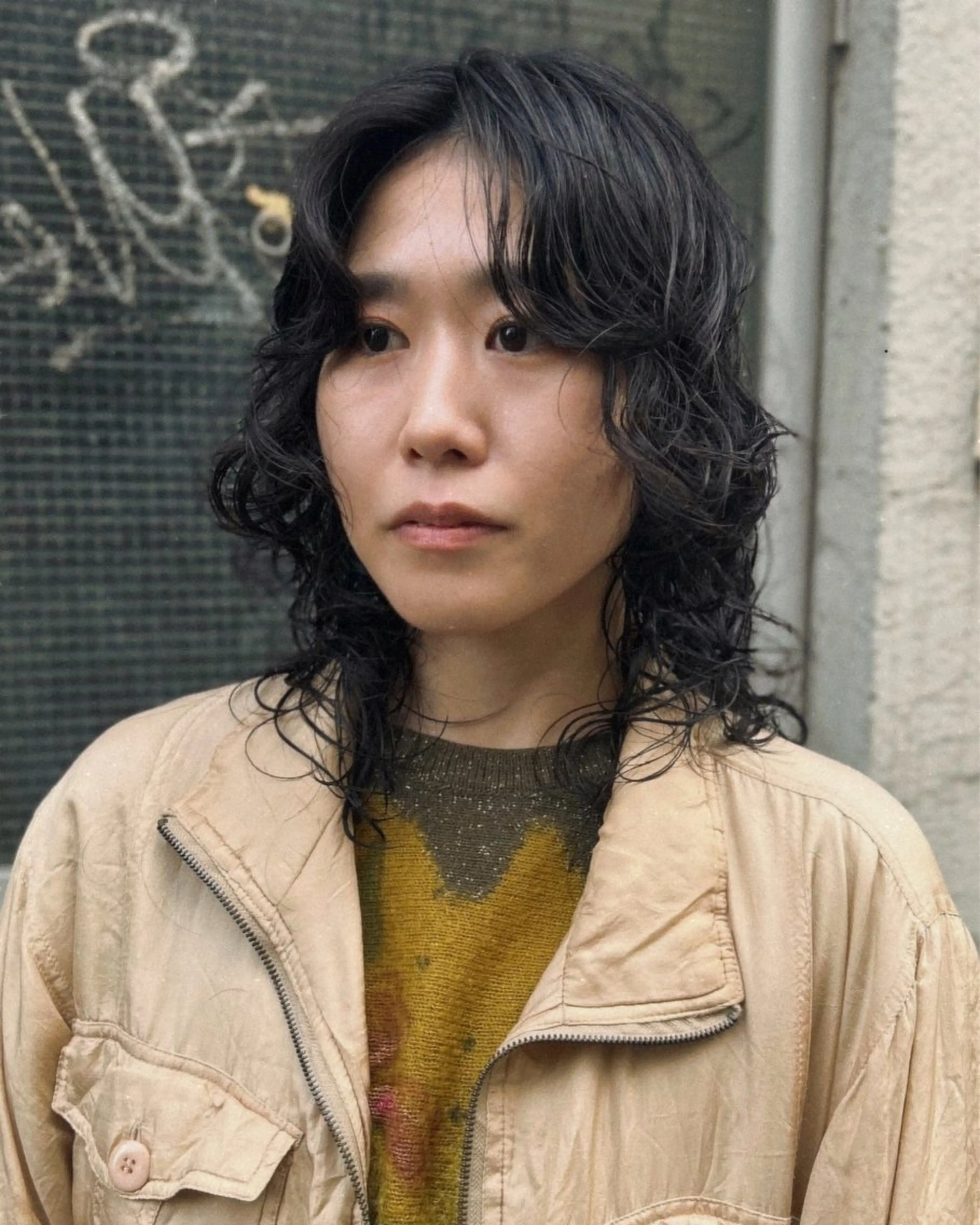 セミロング パーマ カット パーマ トリートメント ナカ/パーマ /メンズパーマのヘアスタイル