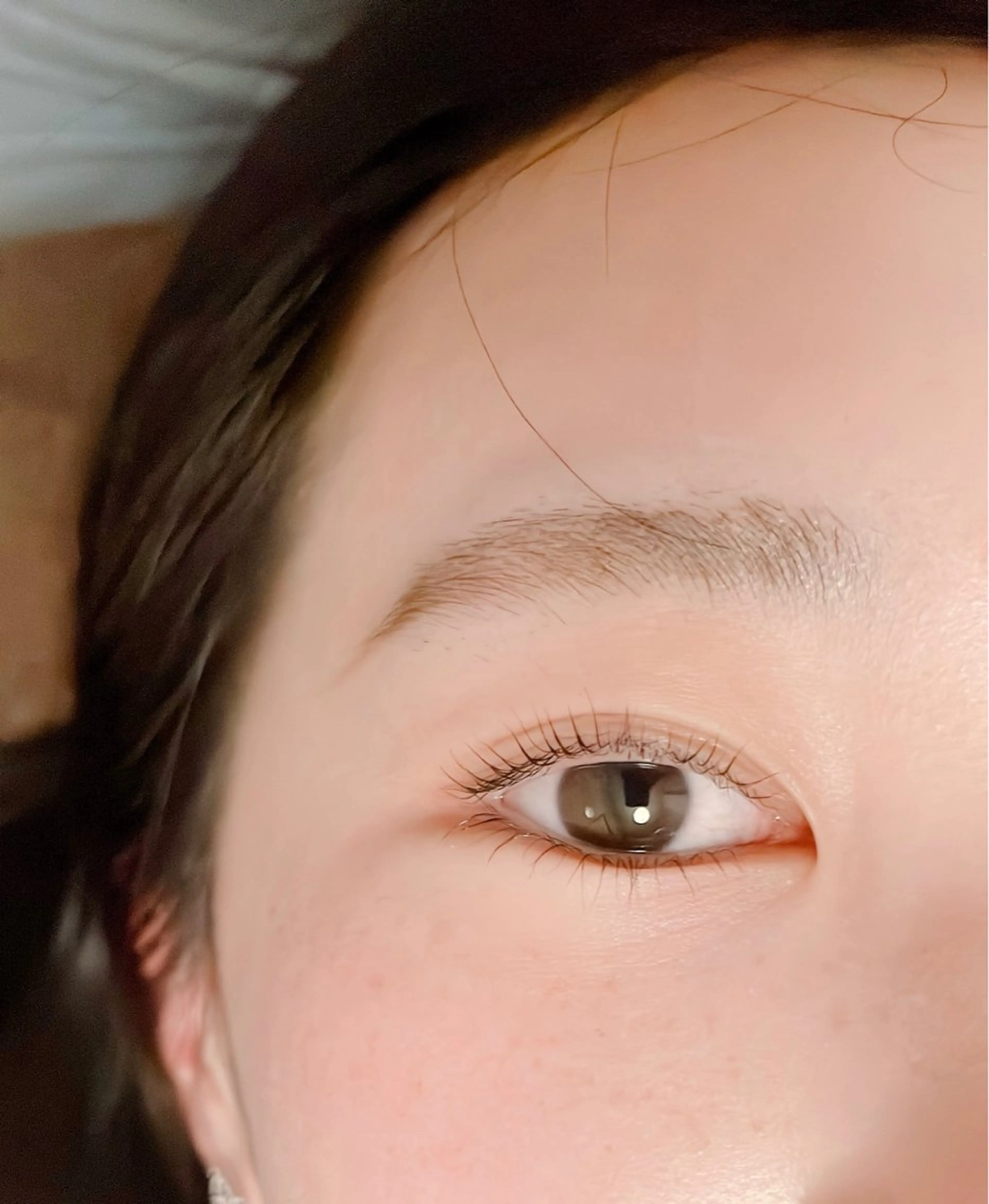 下まつげパーマの写真