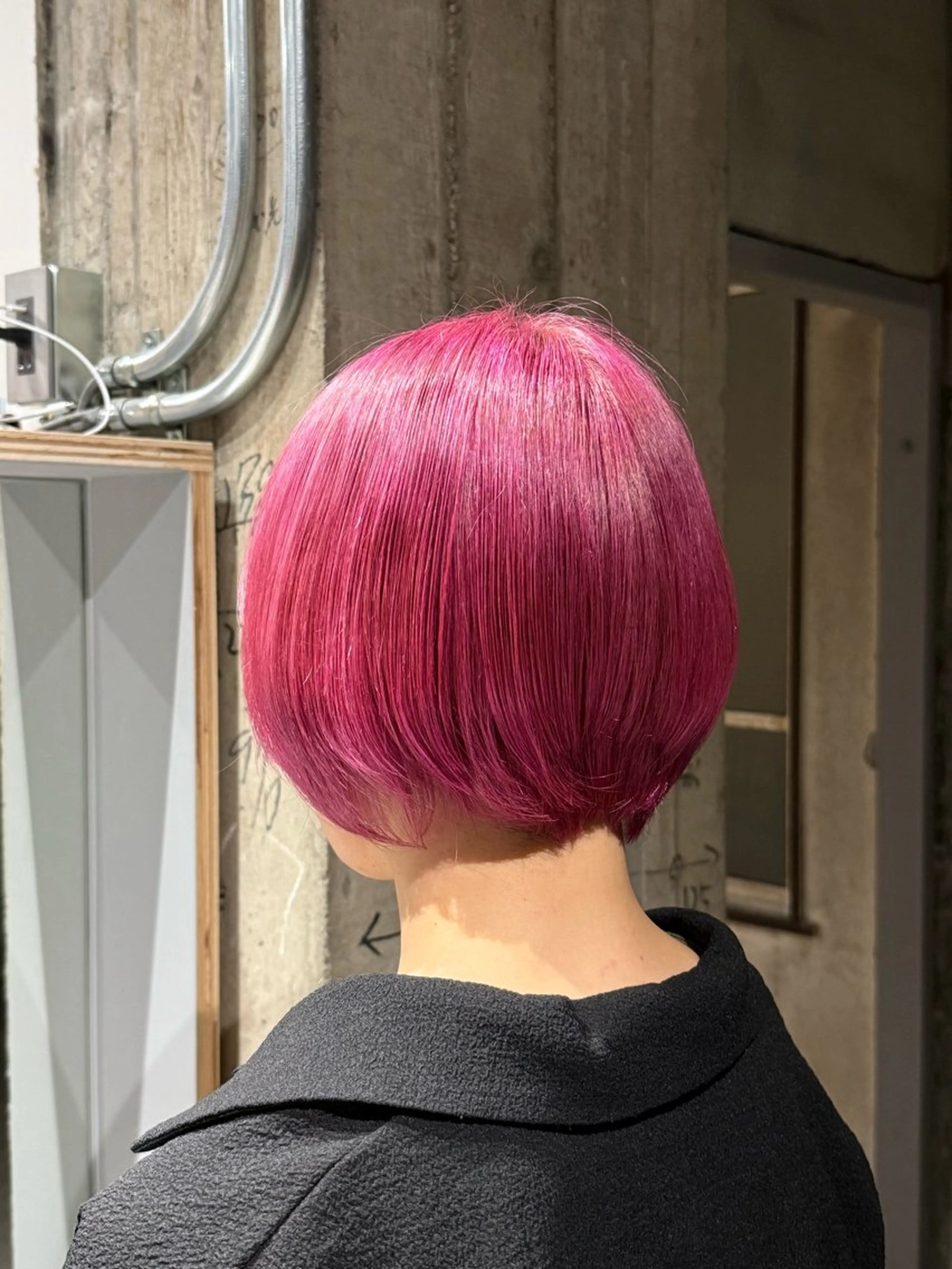 ショート ヘアカラー 山下 聖愛羅のマツエク・マツパデザイン