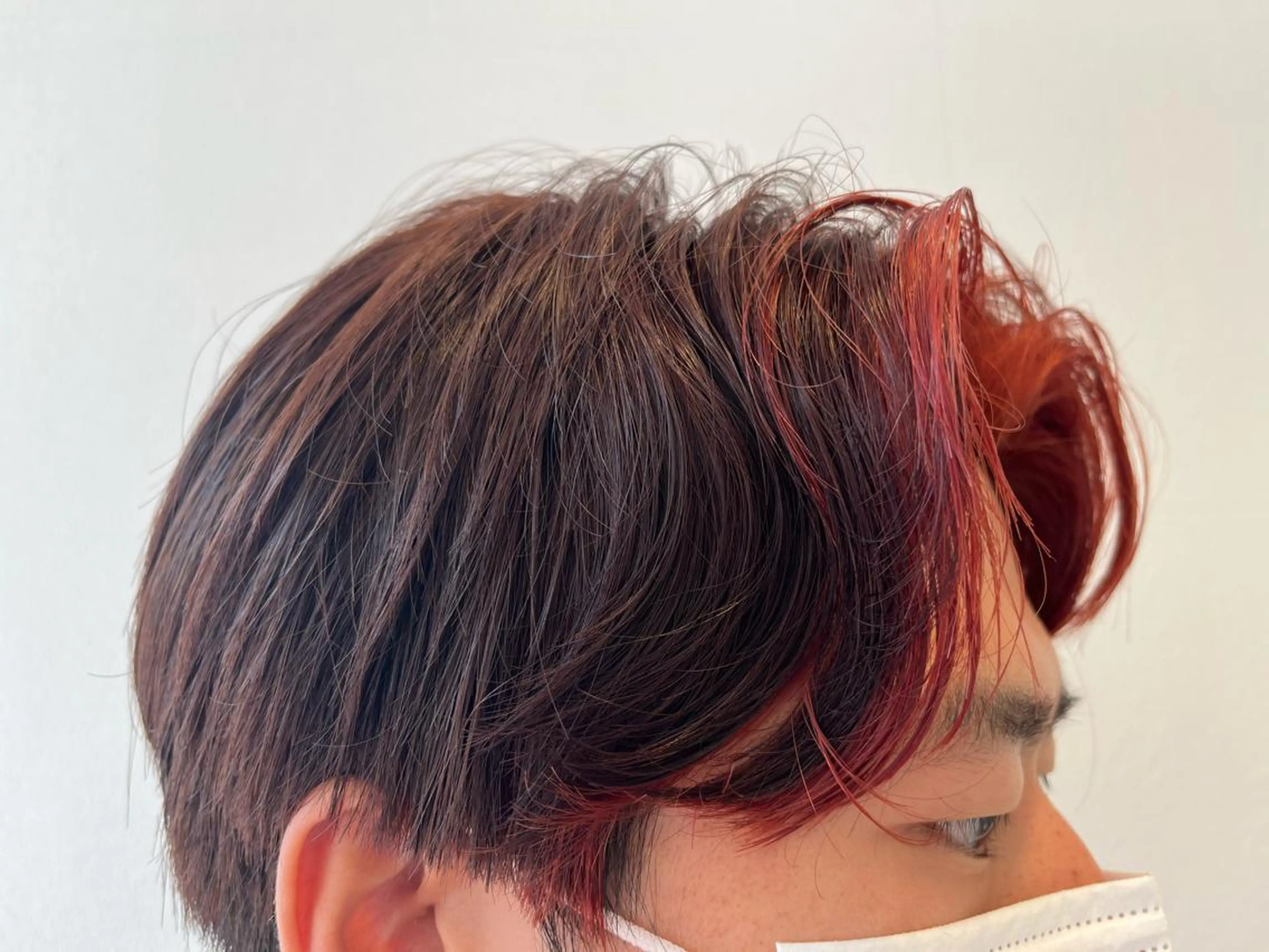 カラー メンズ 🪽羽エク/Ash 店長/折目奈央🪽のヘアスタイル