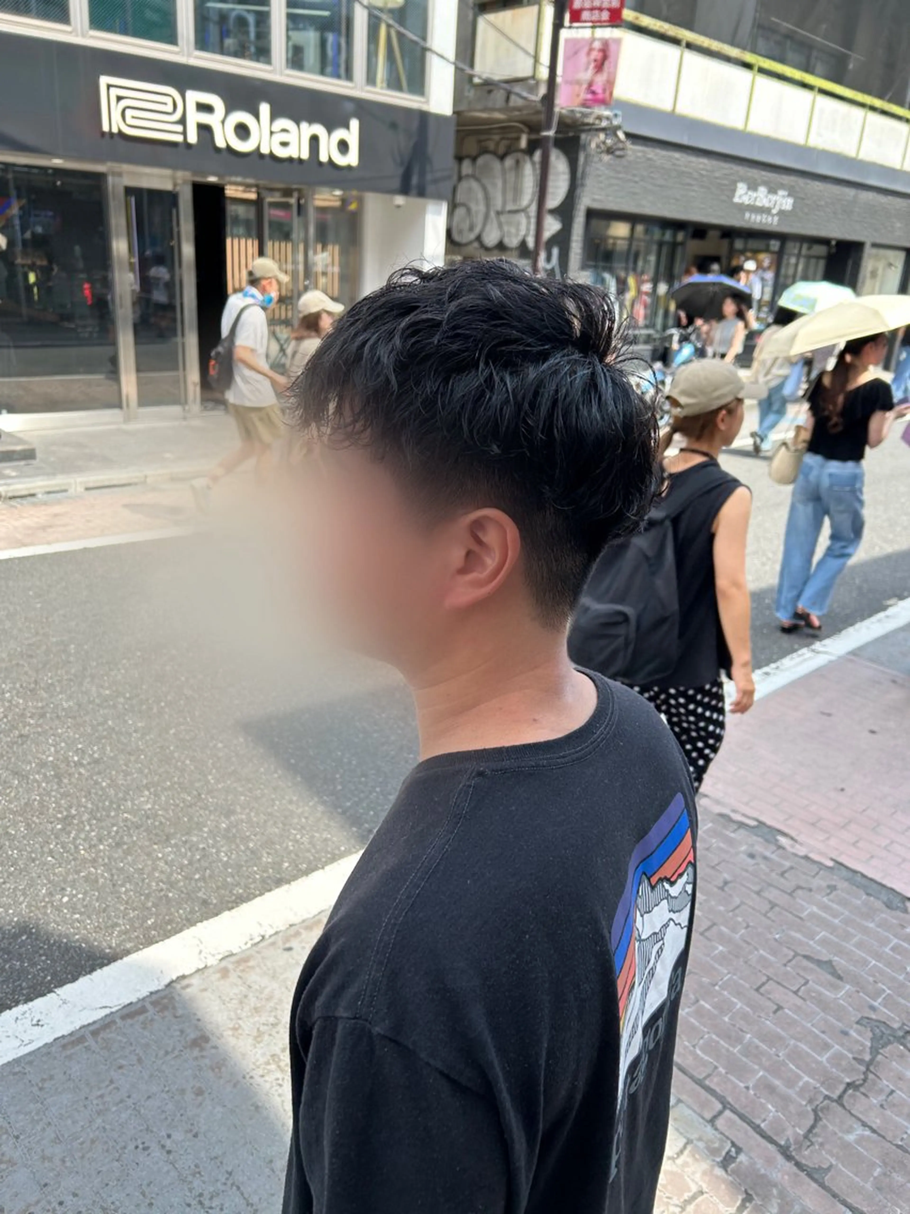 パーマ メンズ カット パーマ 縮毛•ハイトーン Runaのヘアスタイル