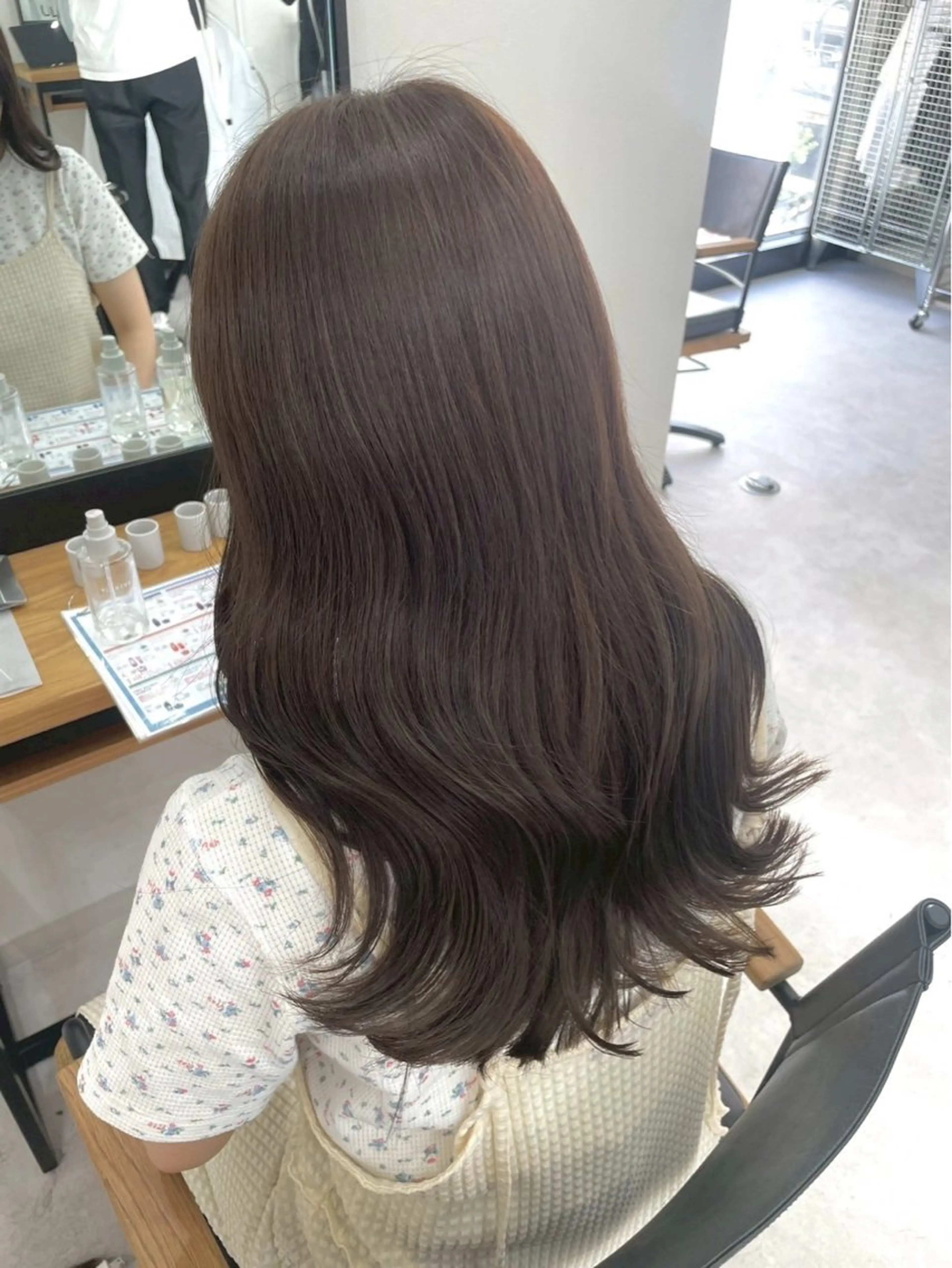 ロング ショートボブ ボブ 顔周りカット ハイライト レイヤーカット カット ヘアカラー トリートメント SUZU/岡山/矯正 ブリーチ/レイヤーのヘアスタイル