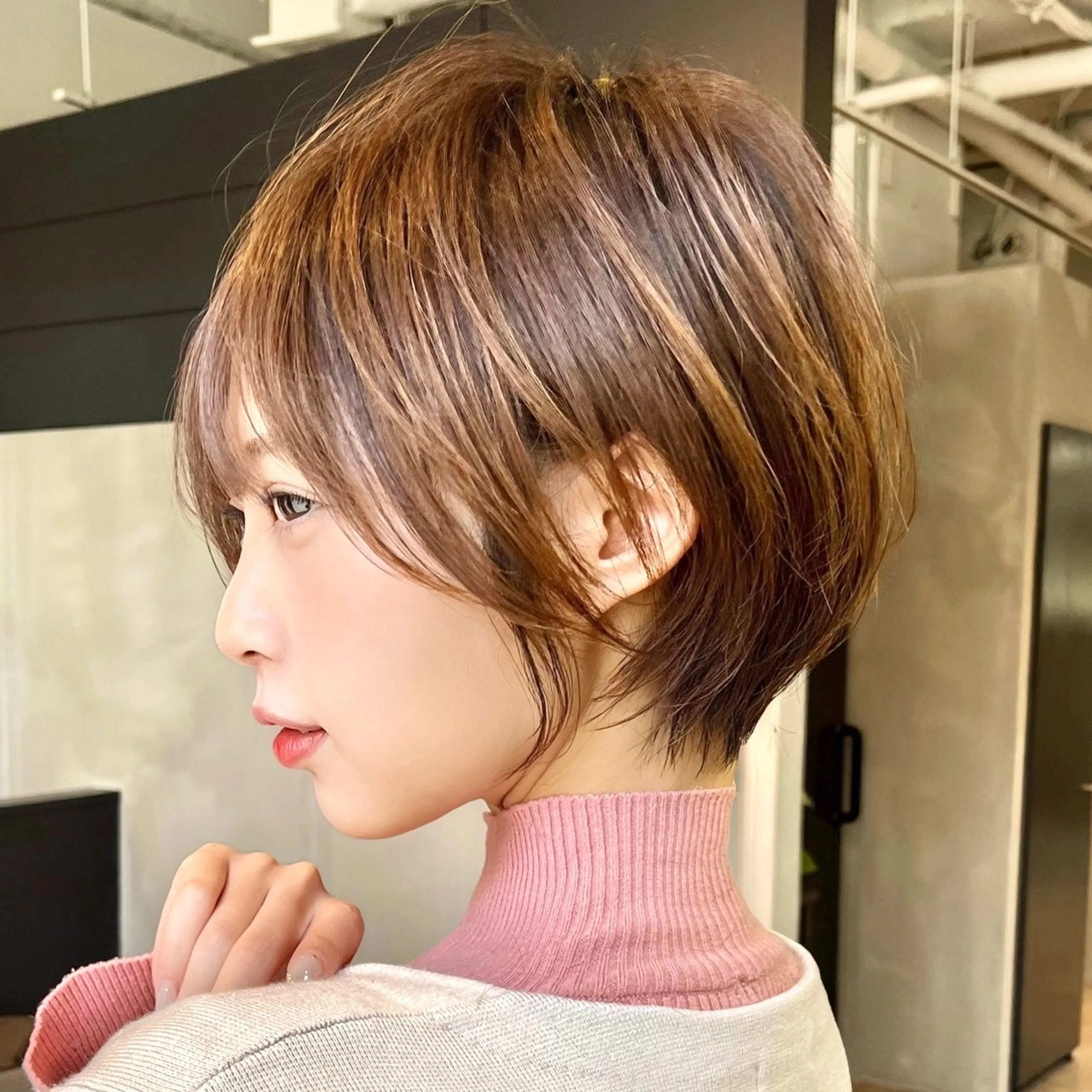 【小顔ショートになりたい方限定】カット➕4stepトリートメントの写真