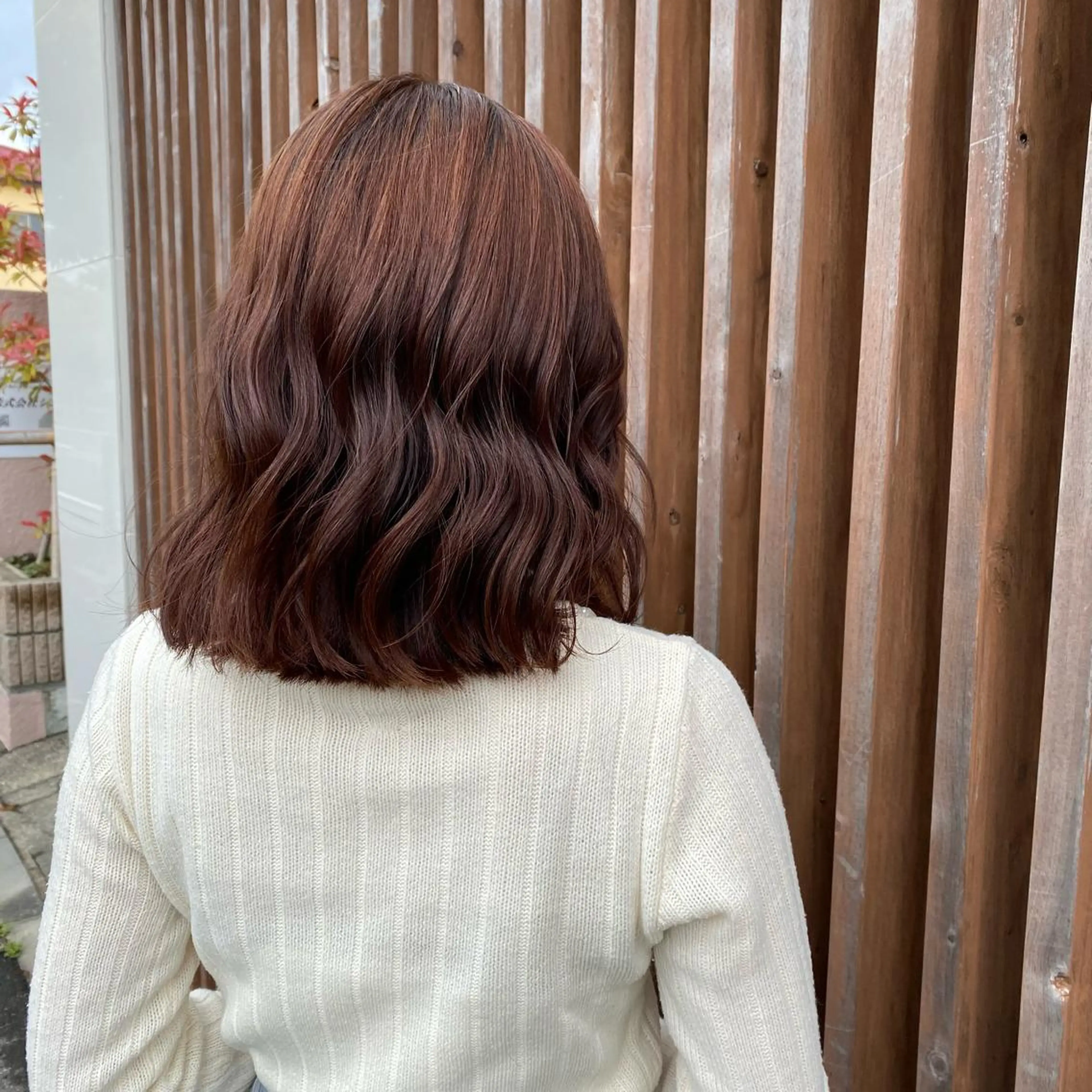 ミディアム 冨樫 真季のヘアスタイル