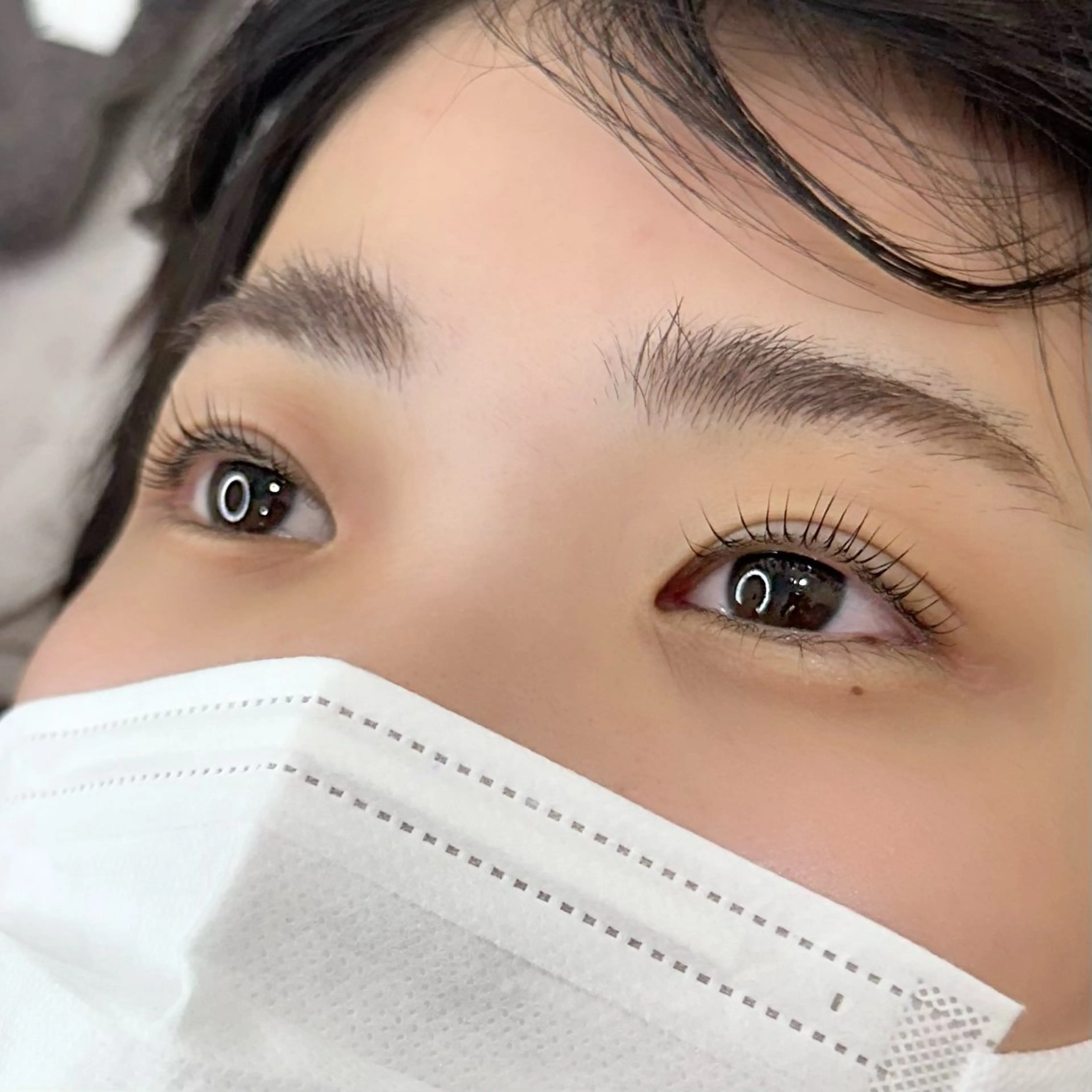 マツエク・マツパ パリジェンヌラッシュリフト tiravento 南船場店所属・nana 韓国スタイル🇰🇷のヘアスタイル