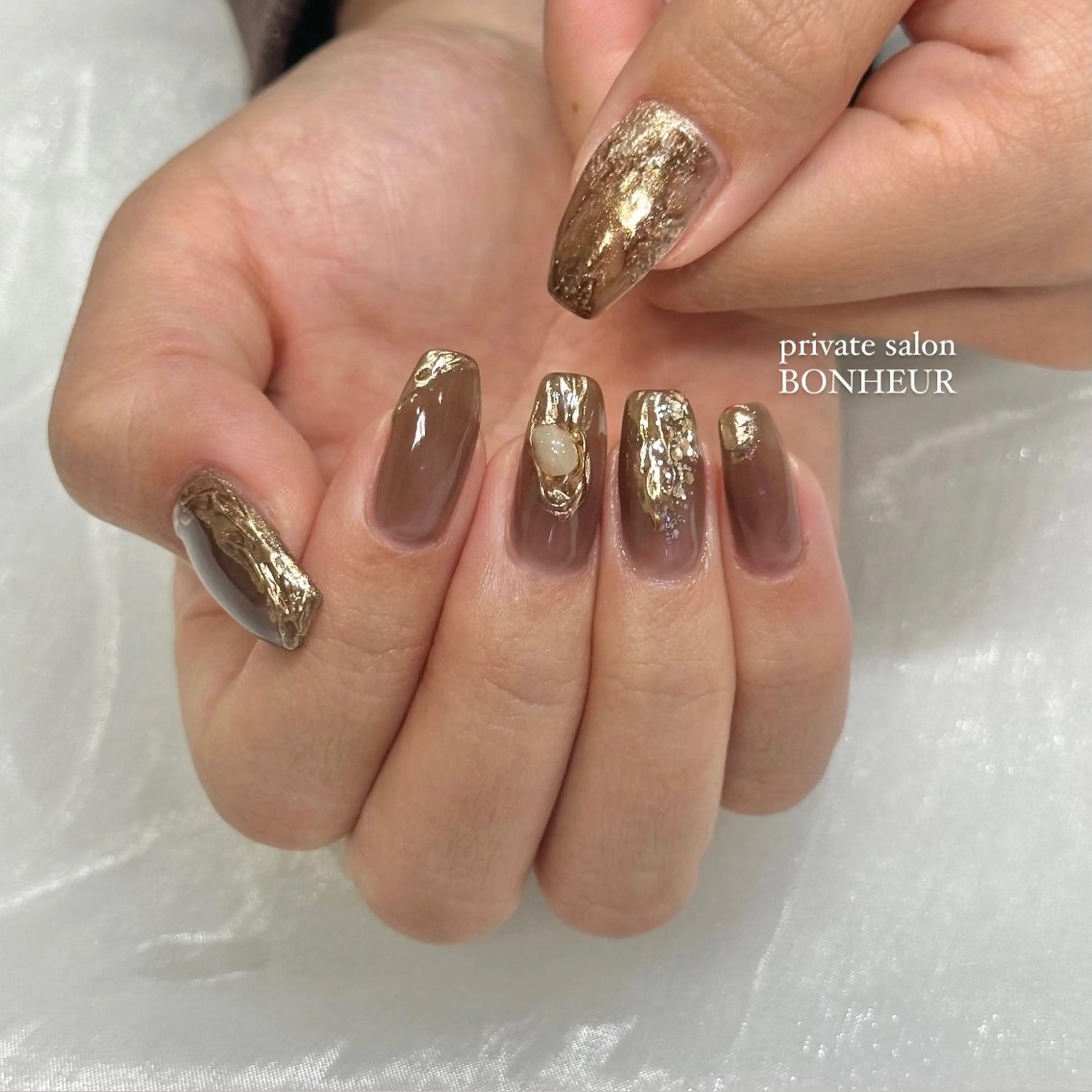 ネイル ハンドネイル BONHEUR Annaのネイルデザイン