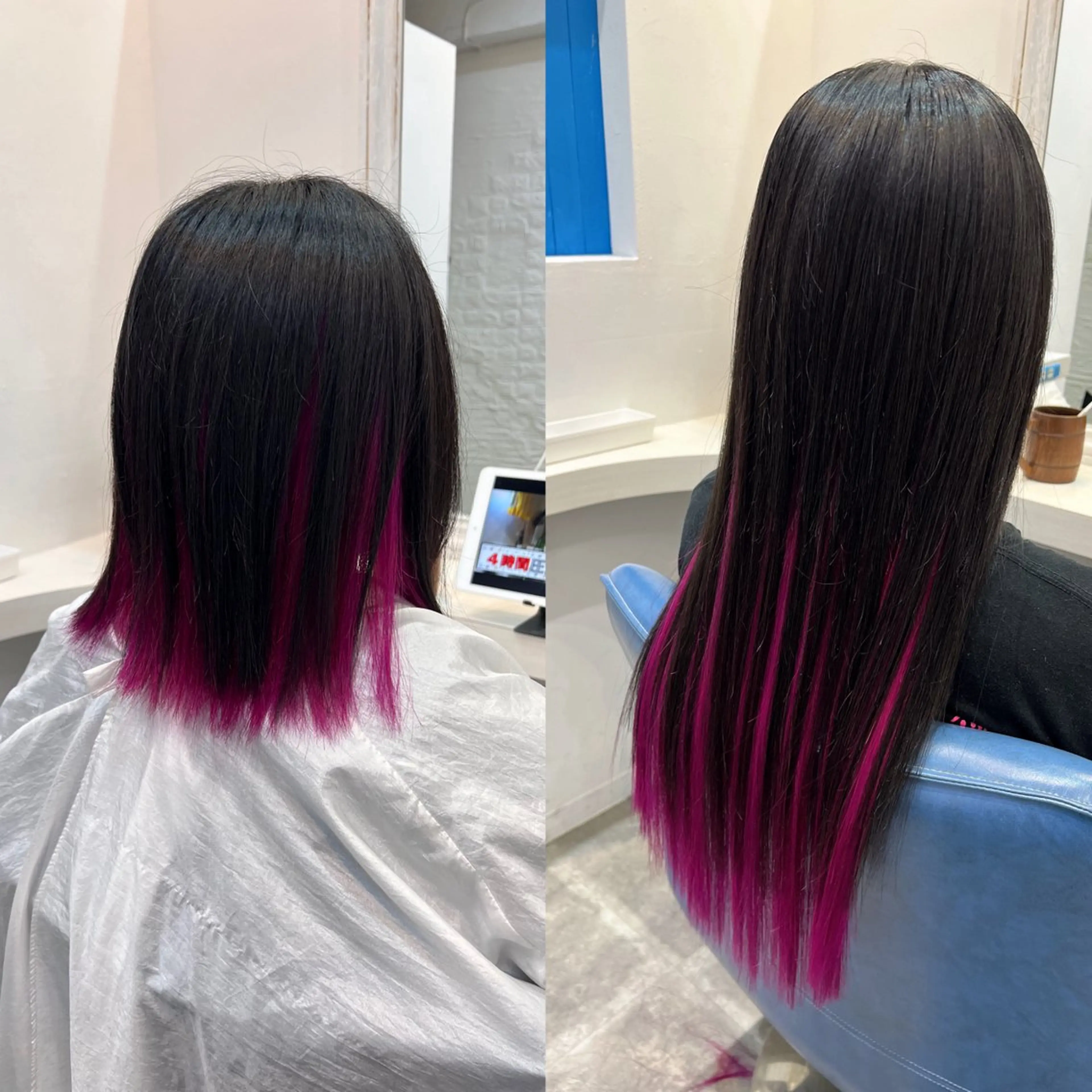 ロング カラー エクステ uros.所属・メンズパーマ/ エクステ🌞セナのヘアスタイル