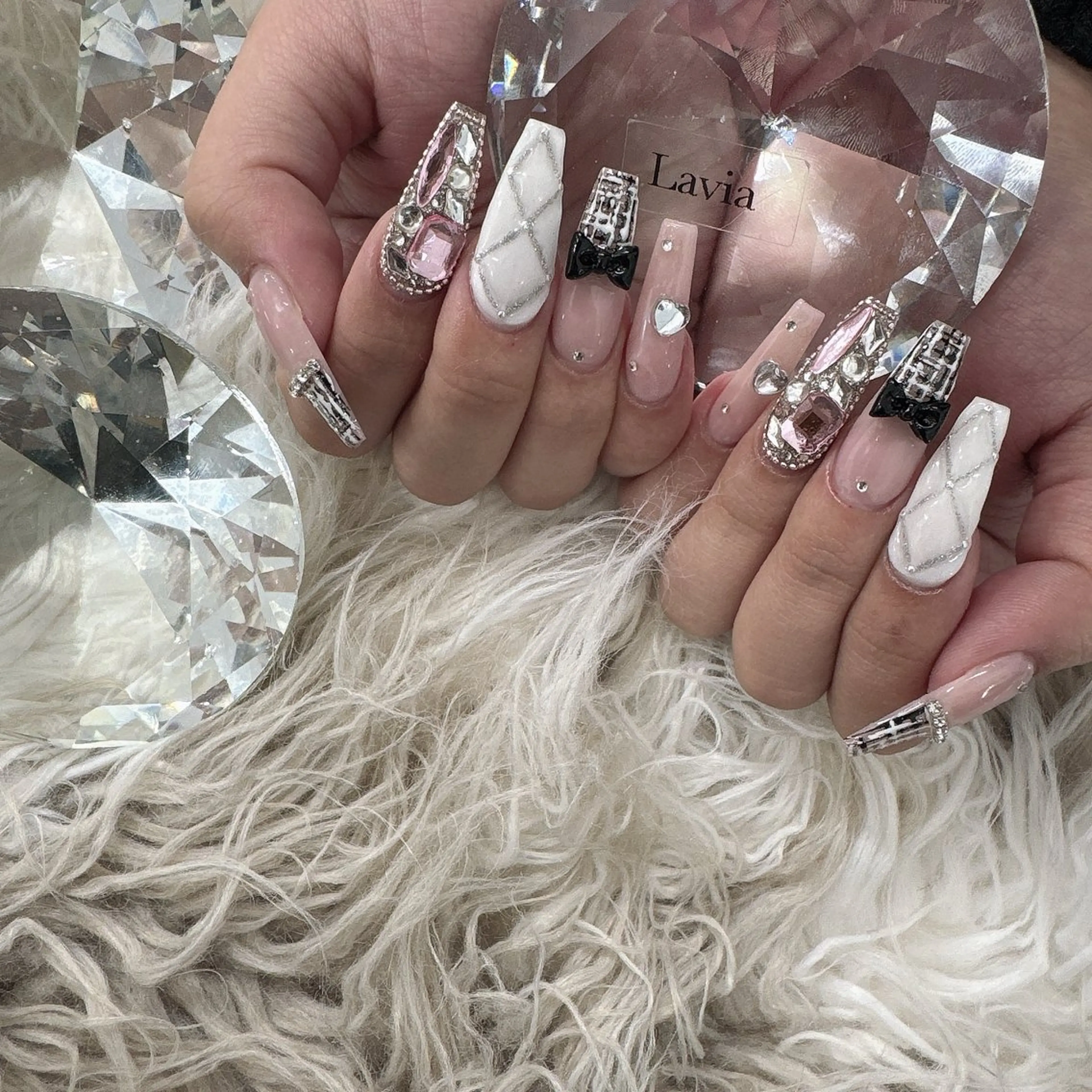 ネイル ハンドネイル Lavia nail＆eyelash所属・lavia🖤 ayumiのネイルデザイン