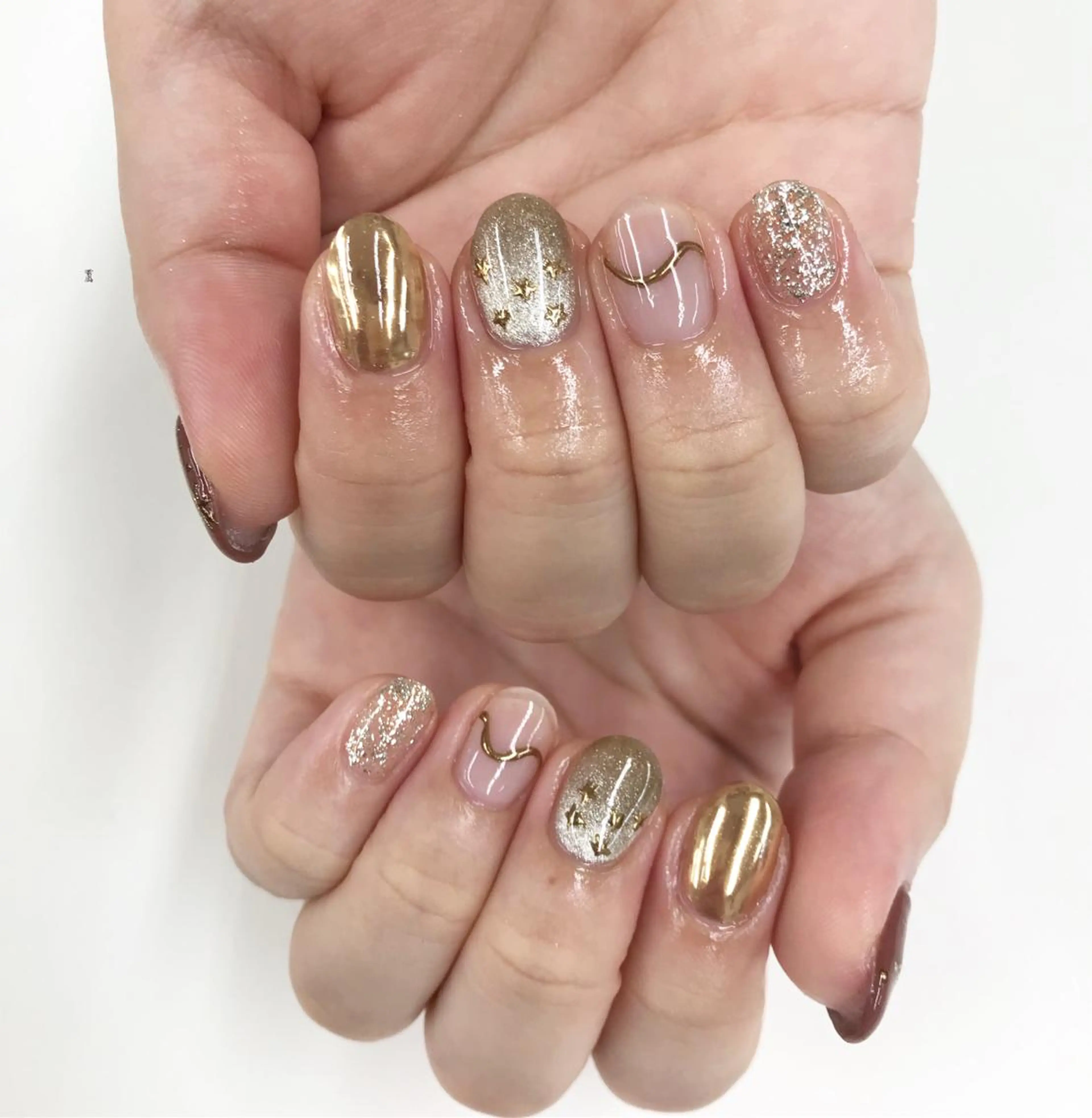 ネイル ハンドネイル ハンドケア Basic本厚木店 Mahiroᙏ̤̫͚のネイルデザイン