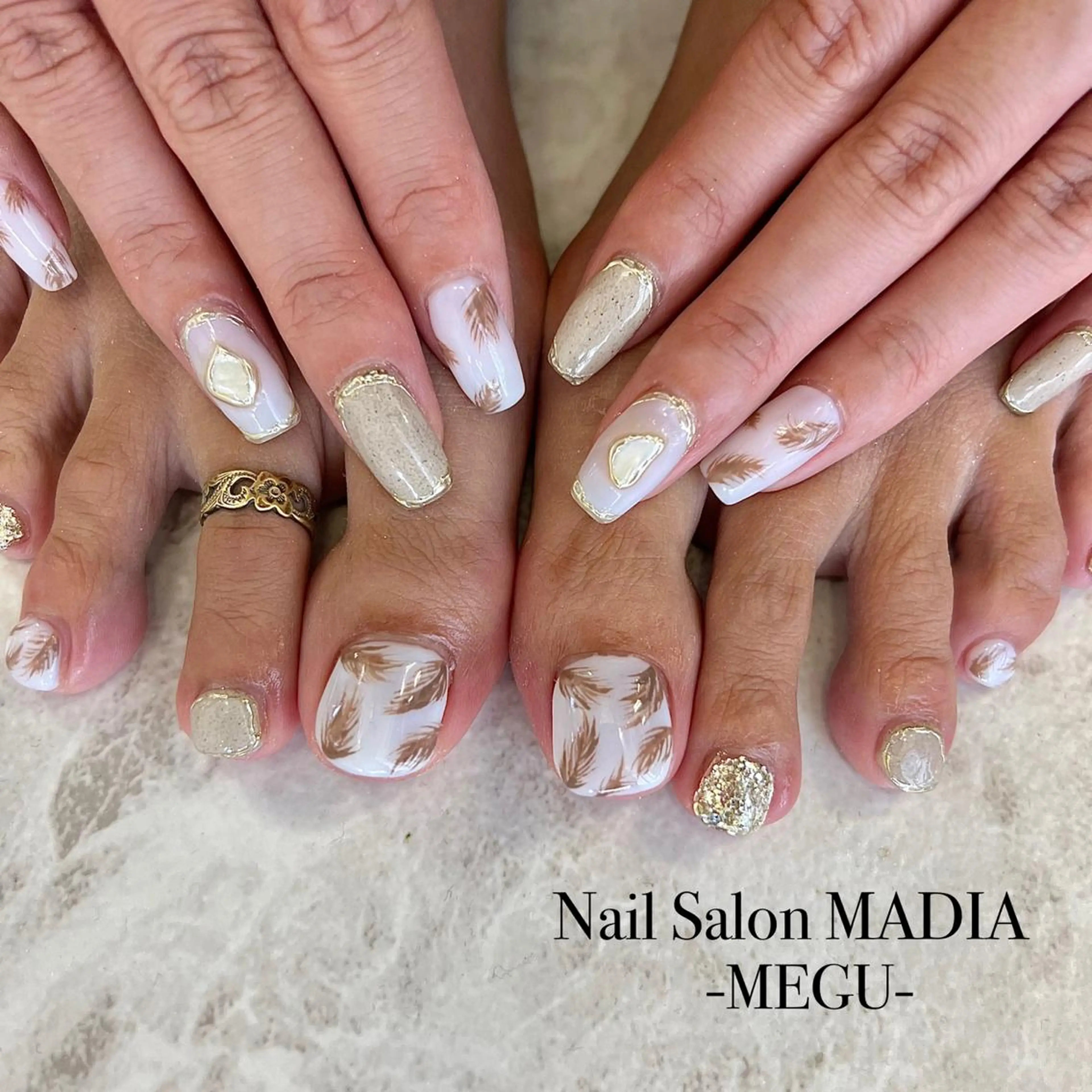 ネイル MADIA藤沢所属・MADIA MEGUのネイルデザイン