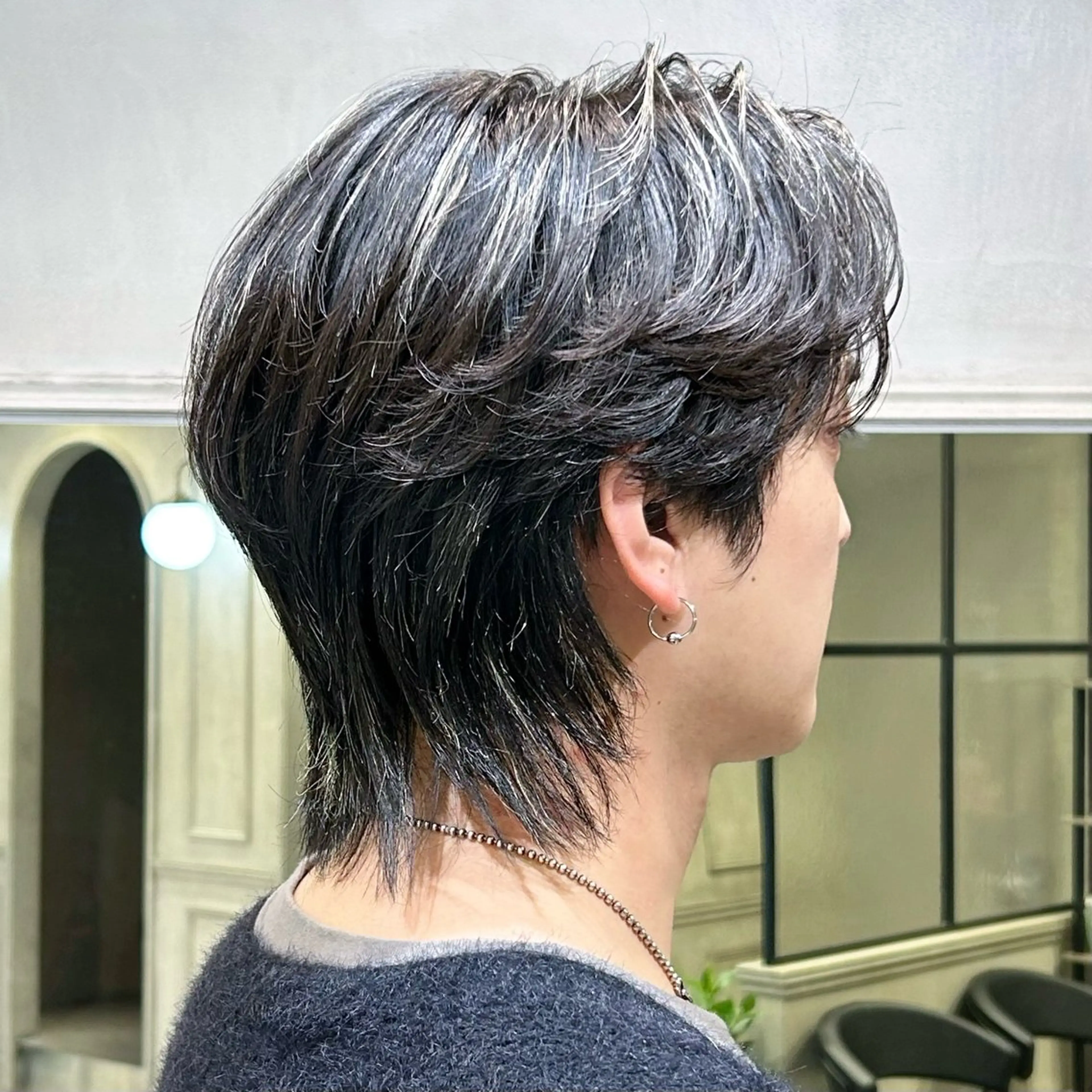 メンズ カット パーマ トリートメント 池袋/韓国メンズヘア ❤️💙軸丸みうのヘアスタイル