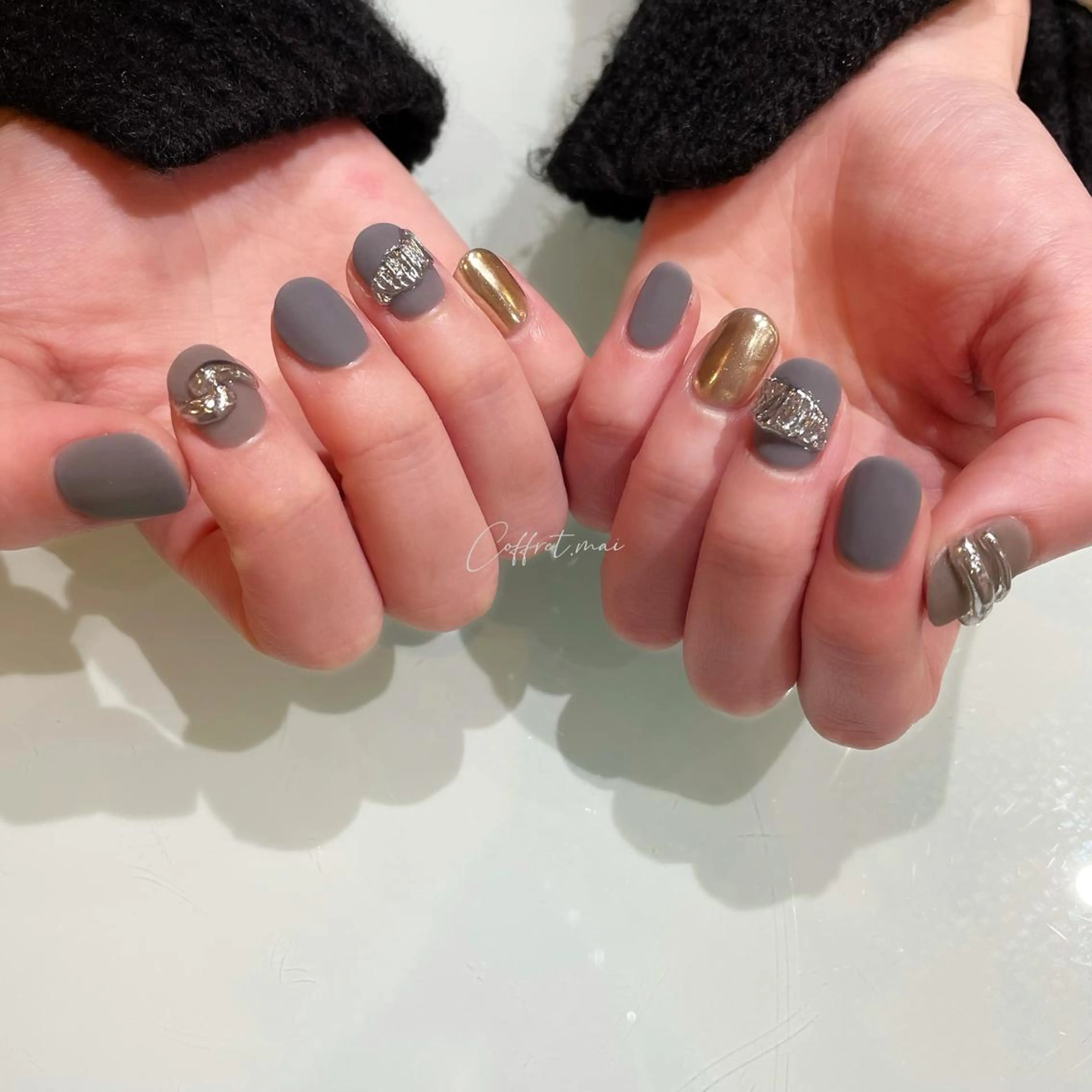 ネイル ジェルネイル WOLTOKYO池袋 💕maiのネイルデザイン