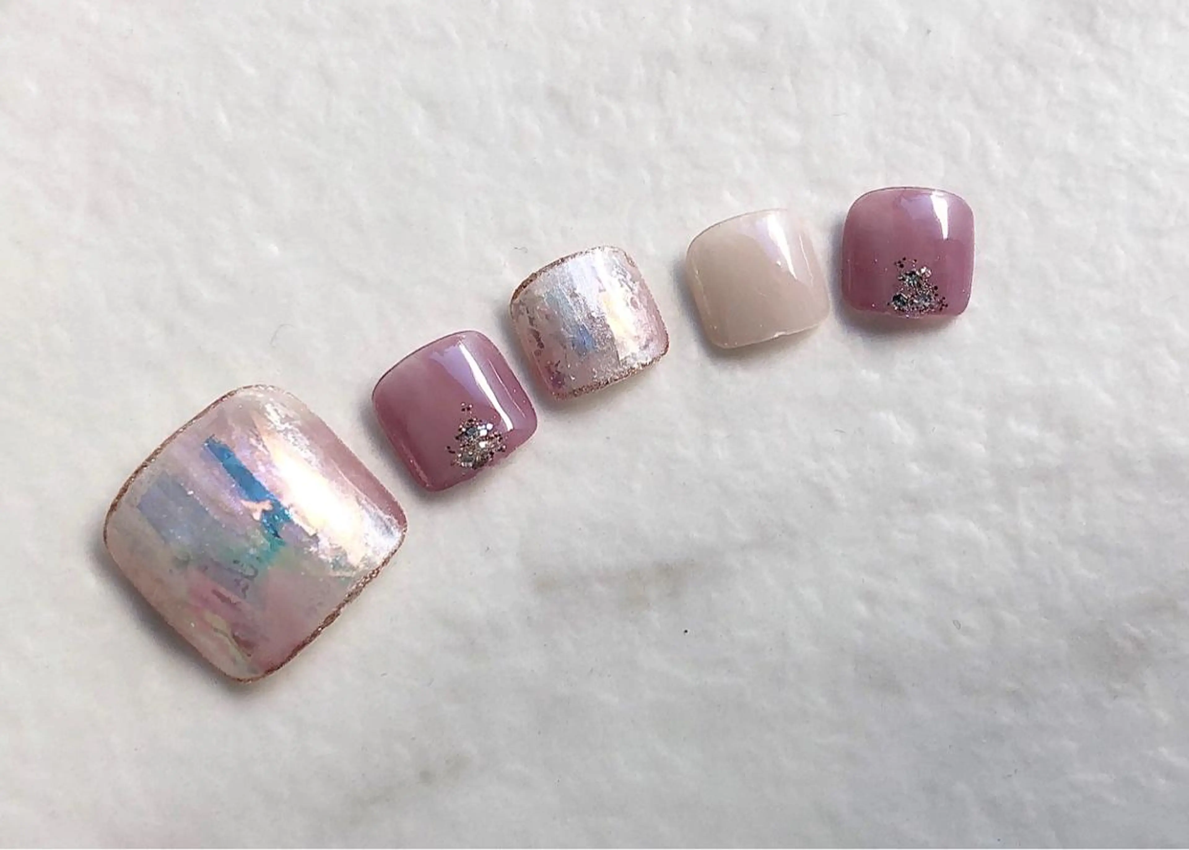 ネイル ジェルネイル ニュアンスネイル シンプルネイル EMIKOのネイルデザイン