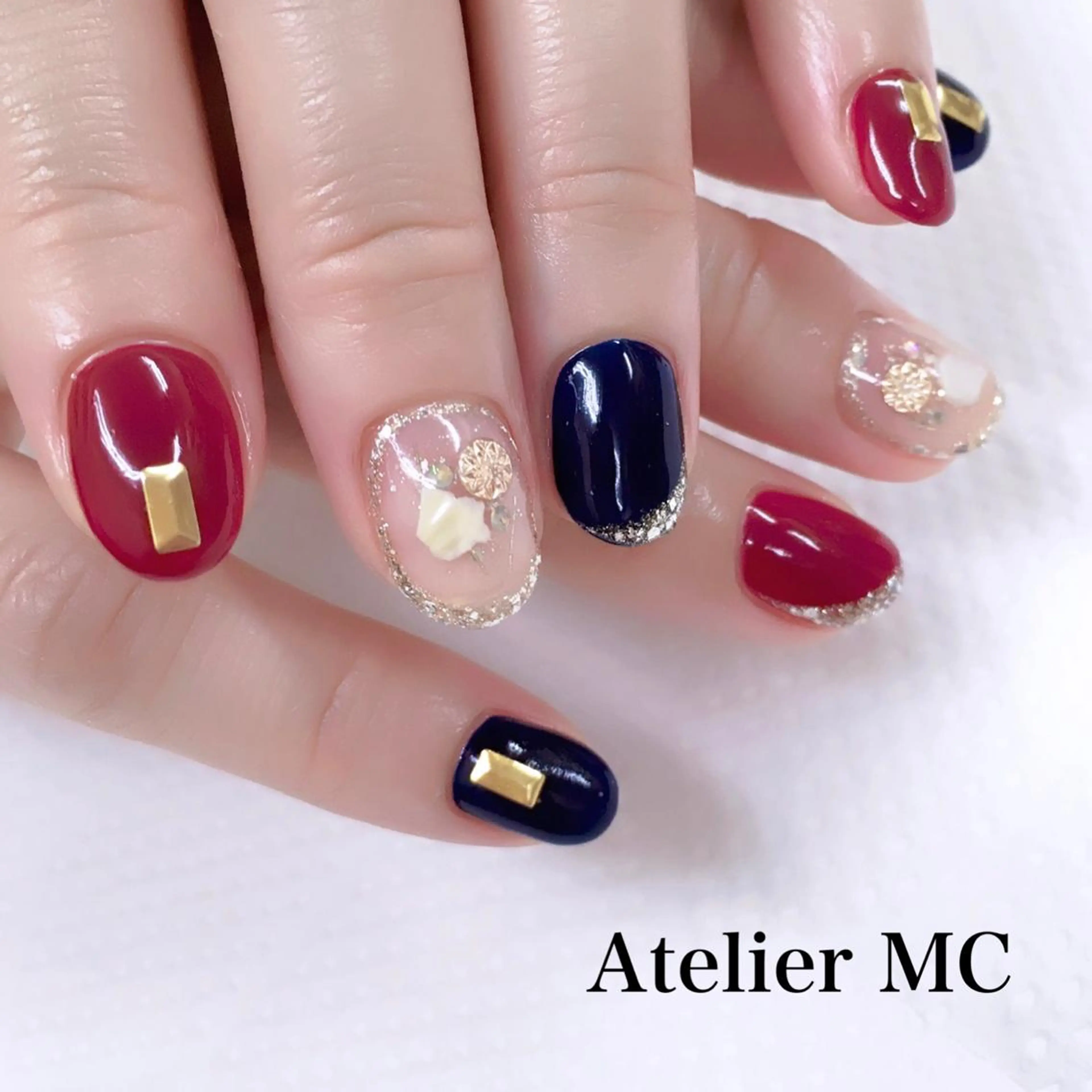 ネイル ハンドネイル アトリエ エムシー 【新富町・東銀座】のネイルデザイン