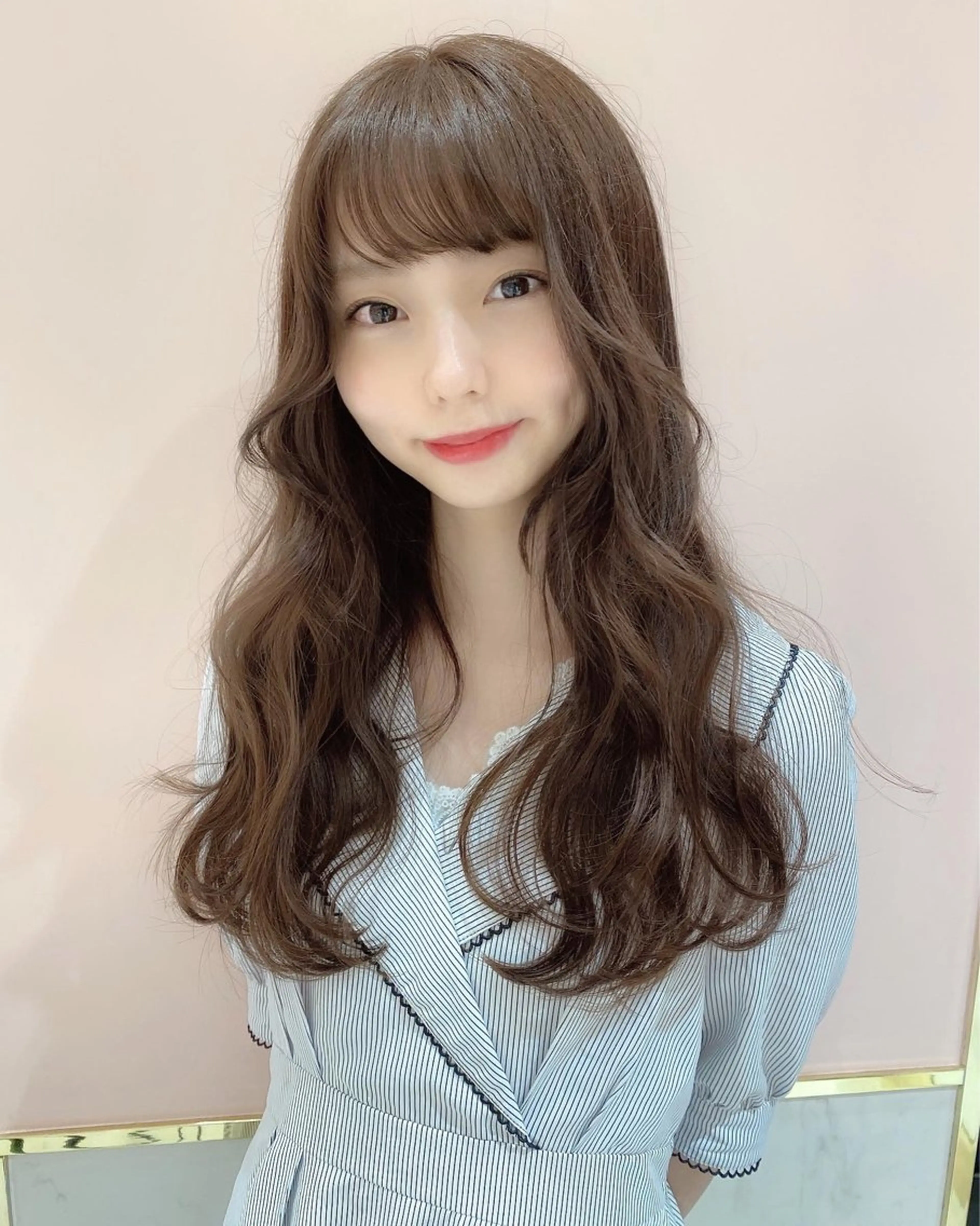 ロング 髪質改善 トリートメント 韓国/ワンホンヘア 髪質改善/MaCoのヘアスタイル