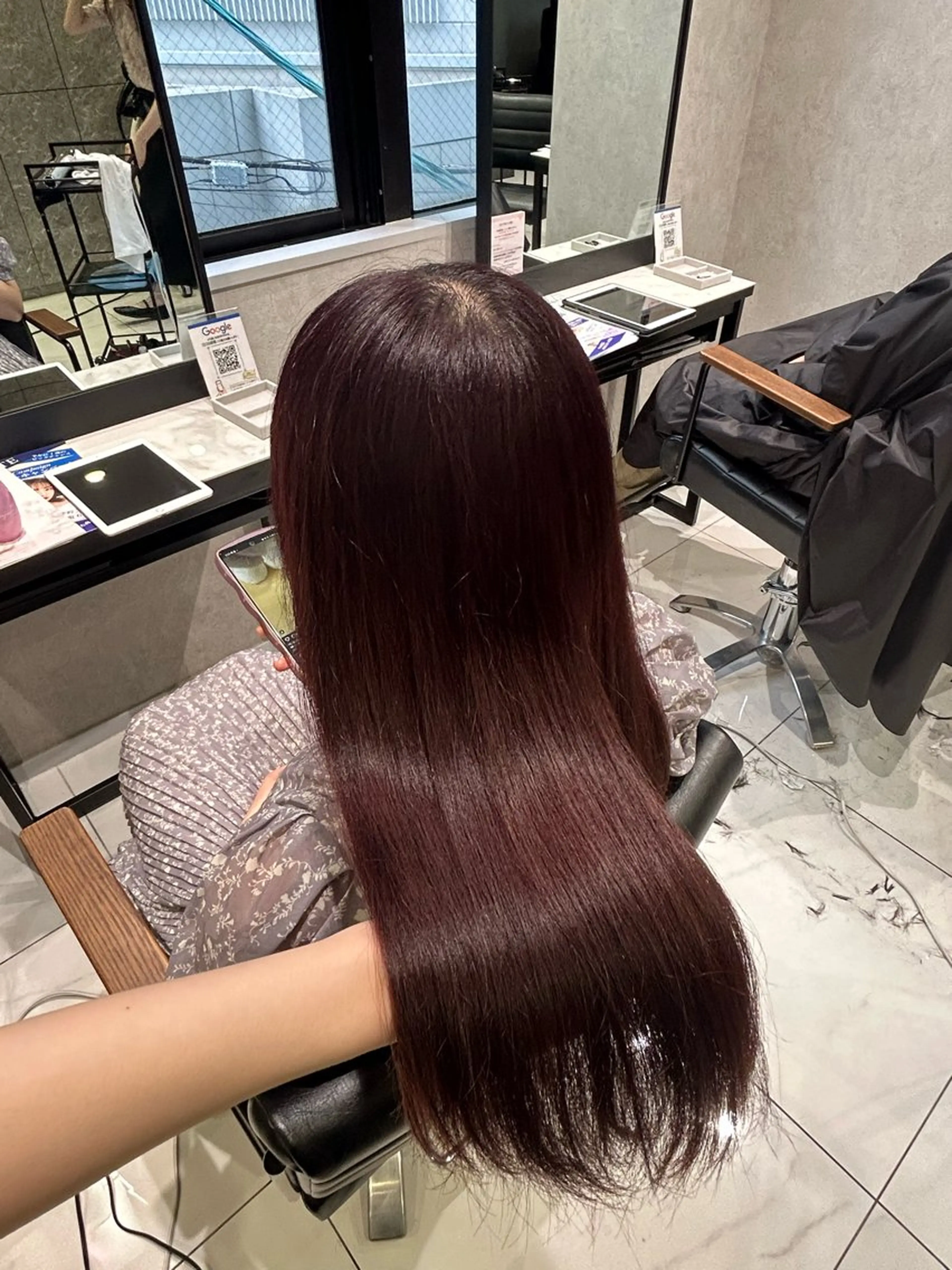 カラー トレンド甘めガーリー Mizuki☁️🫧のヘアスタイル