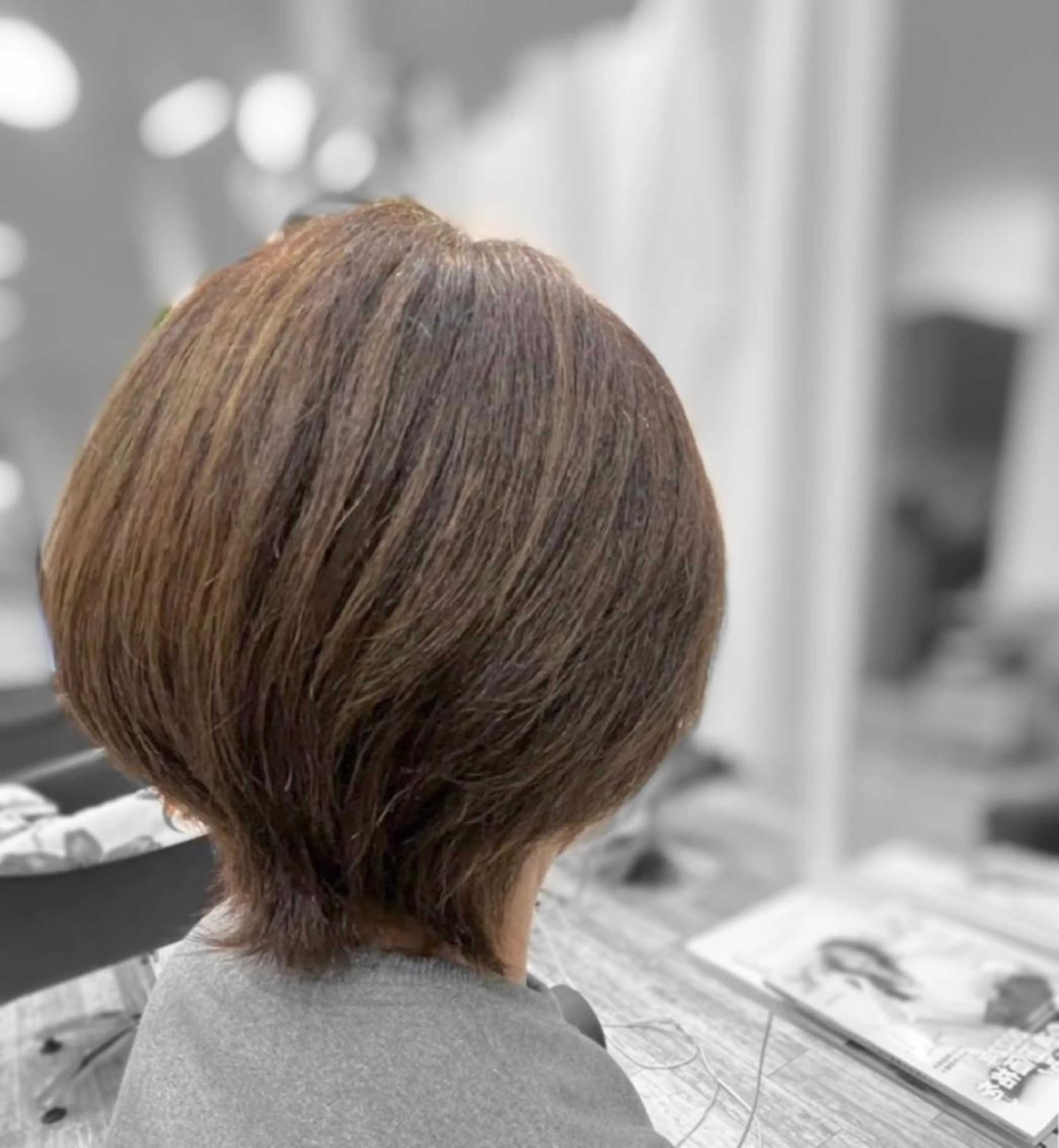 ショート アッシュ HARUKI 艶髪特化美容師のヘアスタイル