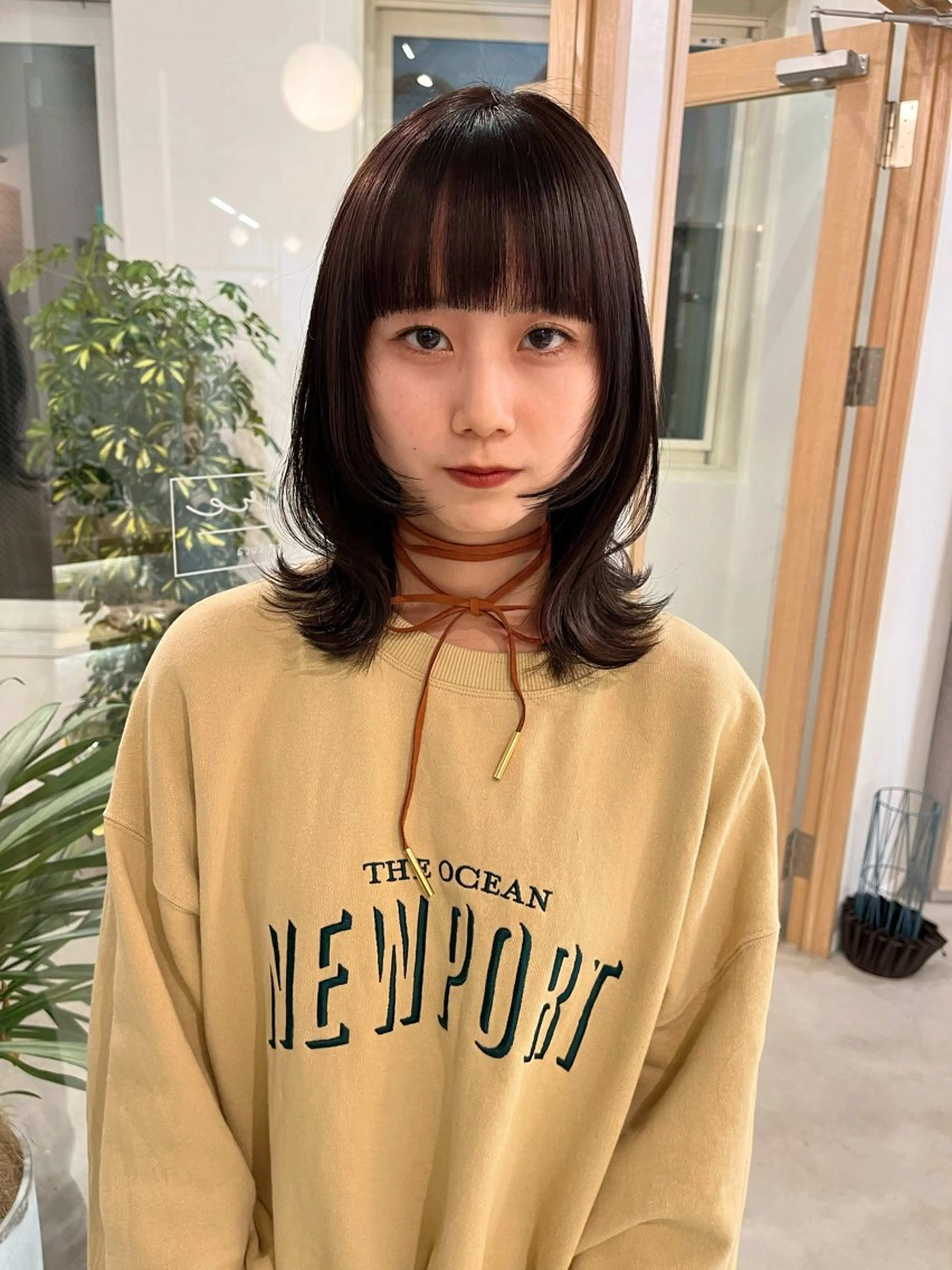 🩶前髪カット+フルカラー+3STEP Steamトリートメント🩶の写真