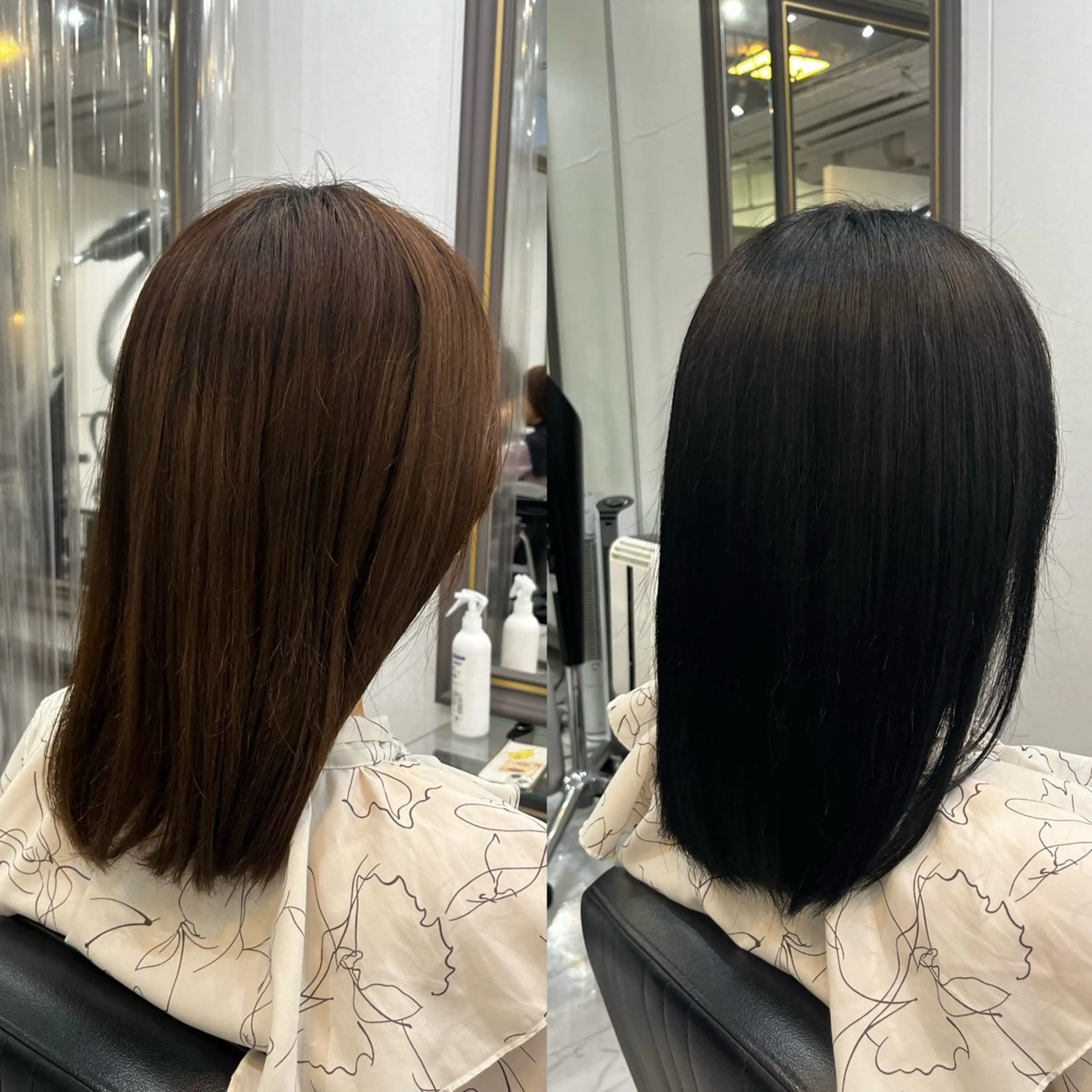 セミロング カラー ナツキ/ 表参道のヘアスタイル