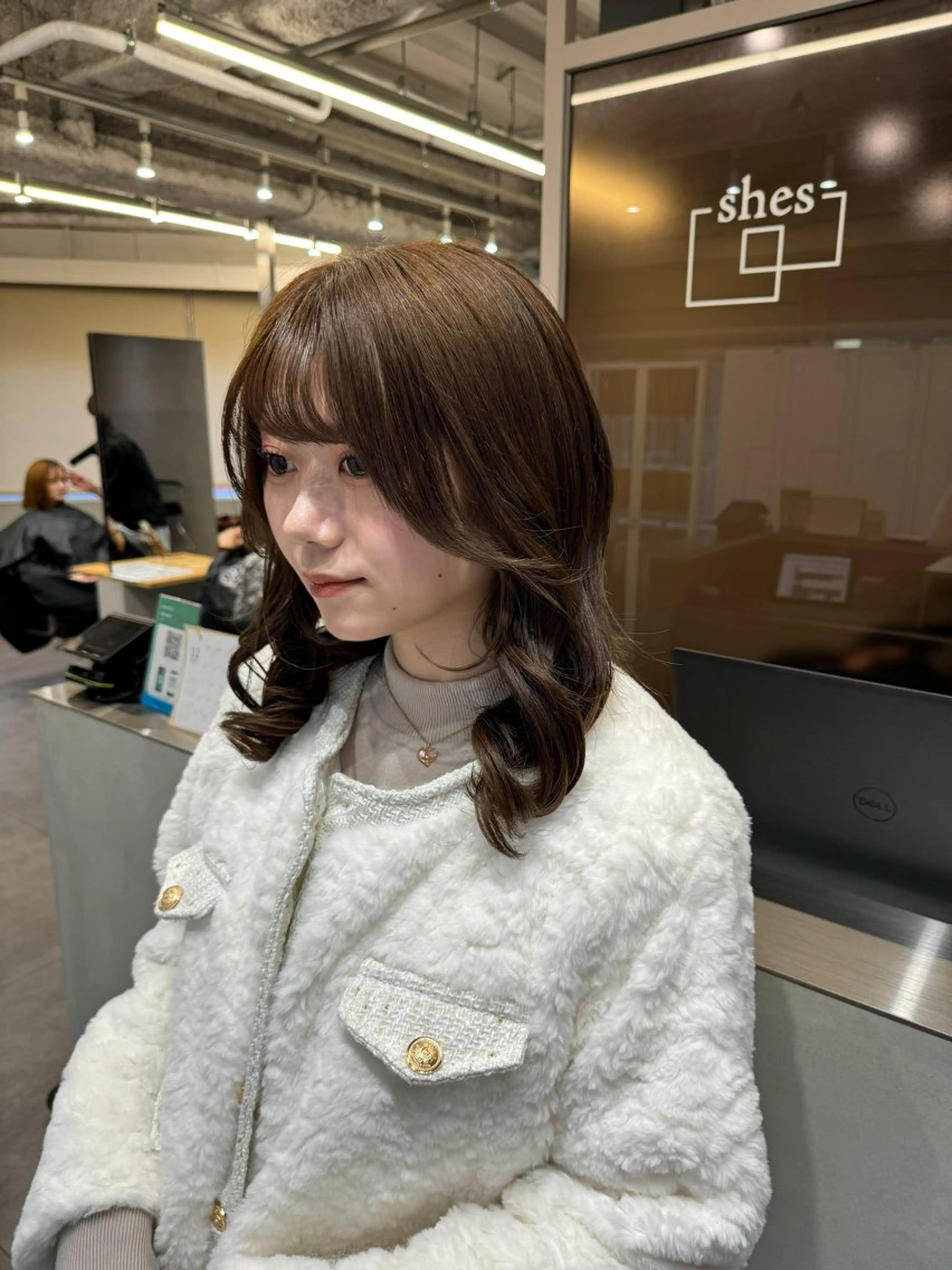 カラー ベージュカラー NAO/ 髪質改善/艶カラーのヘアスタイル