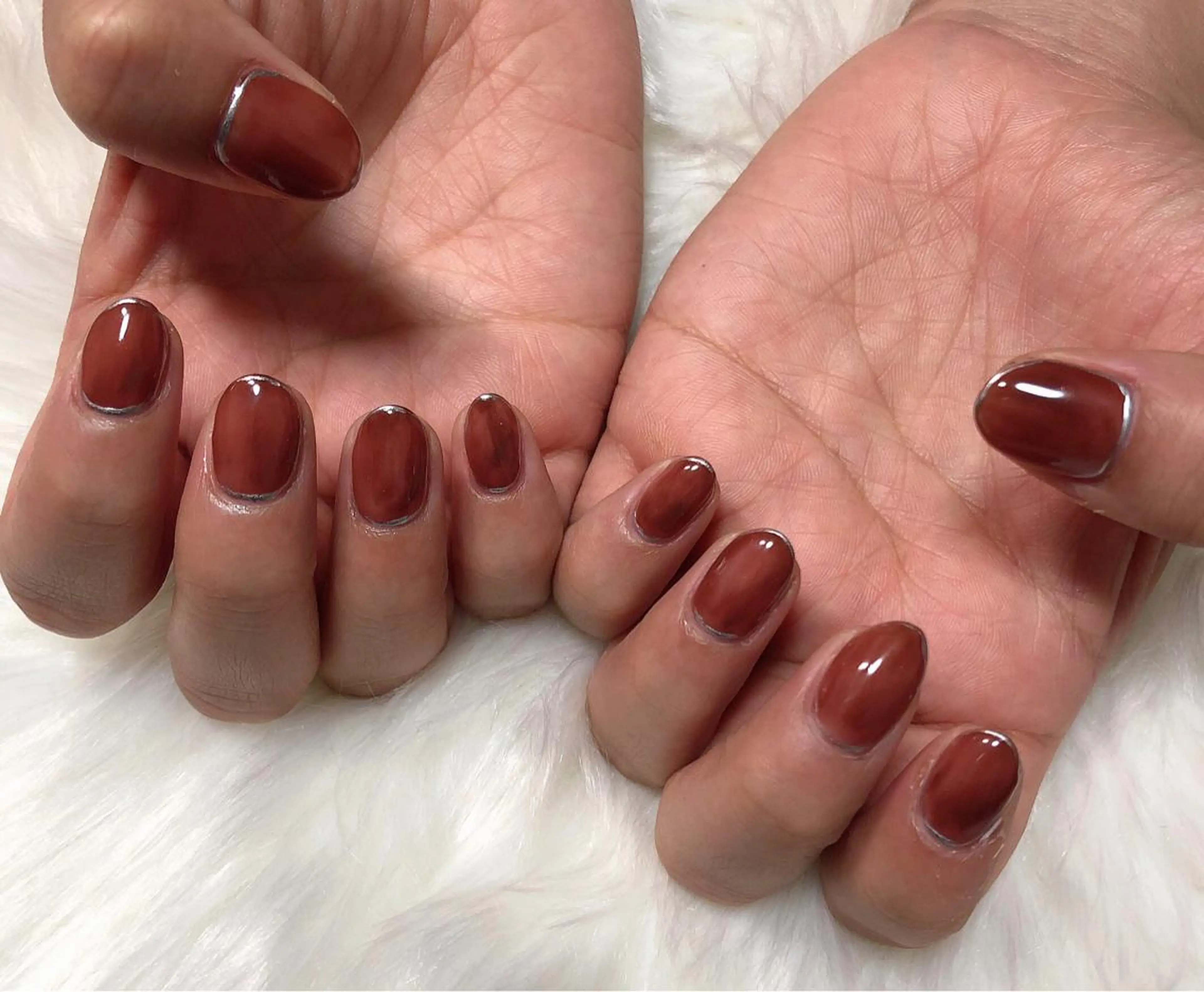 ネイル ハンドネイル 西岡 杏のネイルデザイン