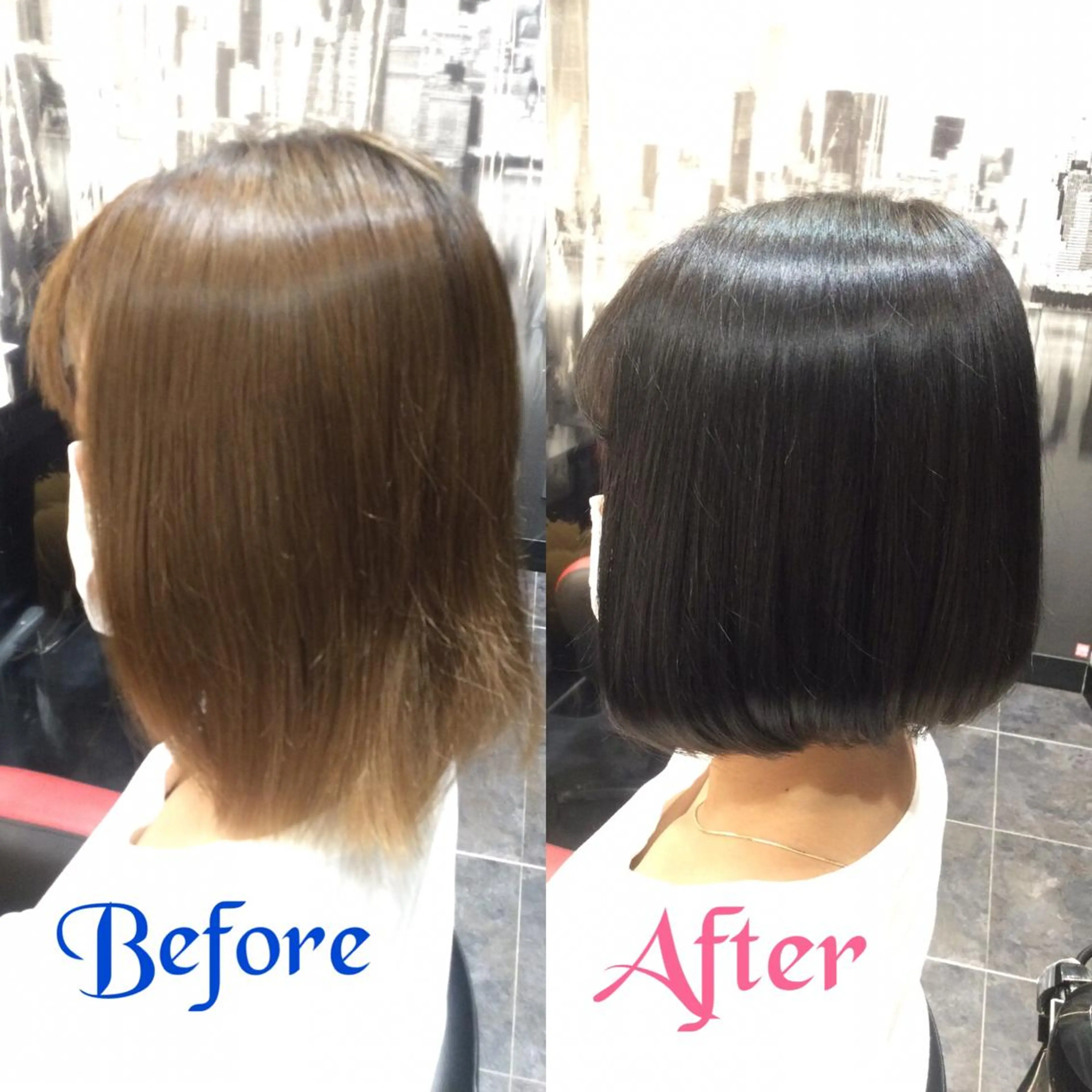 ショート カラー Annon プライベートサロンのヘアスタイル