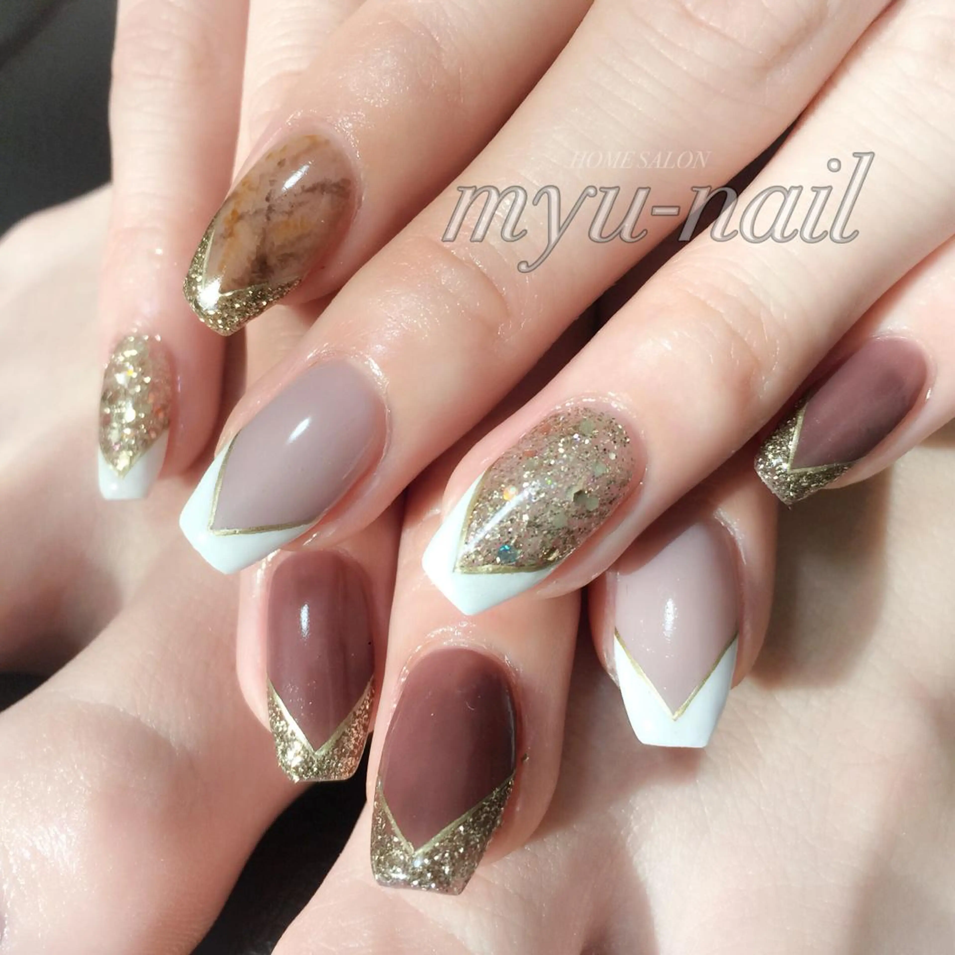 ネイル ホームサロン myu-nailのネイルデザイン