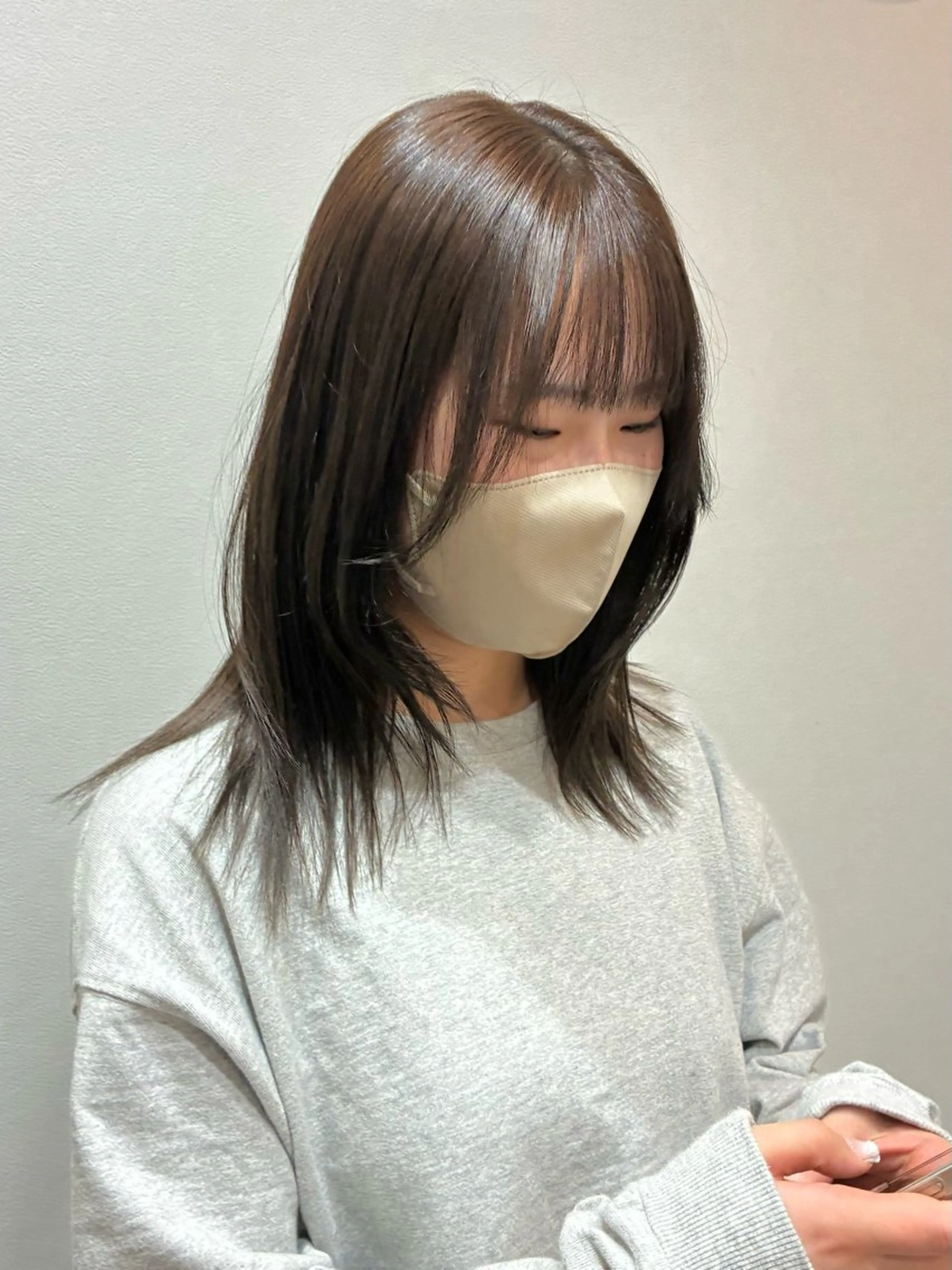 カット+髪質改善トリートメント🪄【梅雨前におすすめです⭐︎早めの対策でキレイに!】の写真