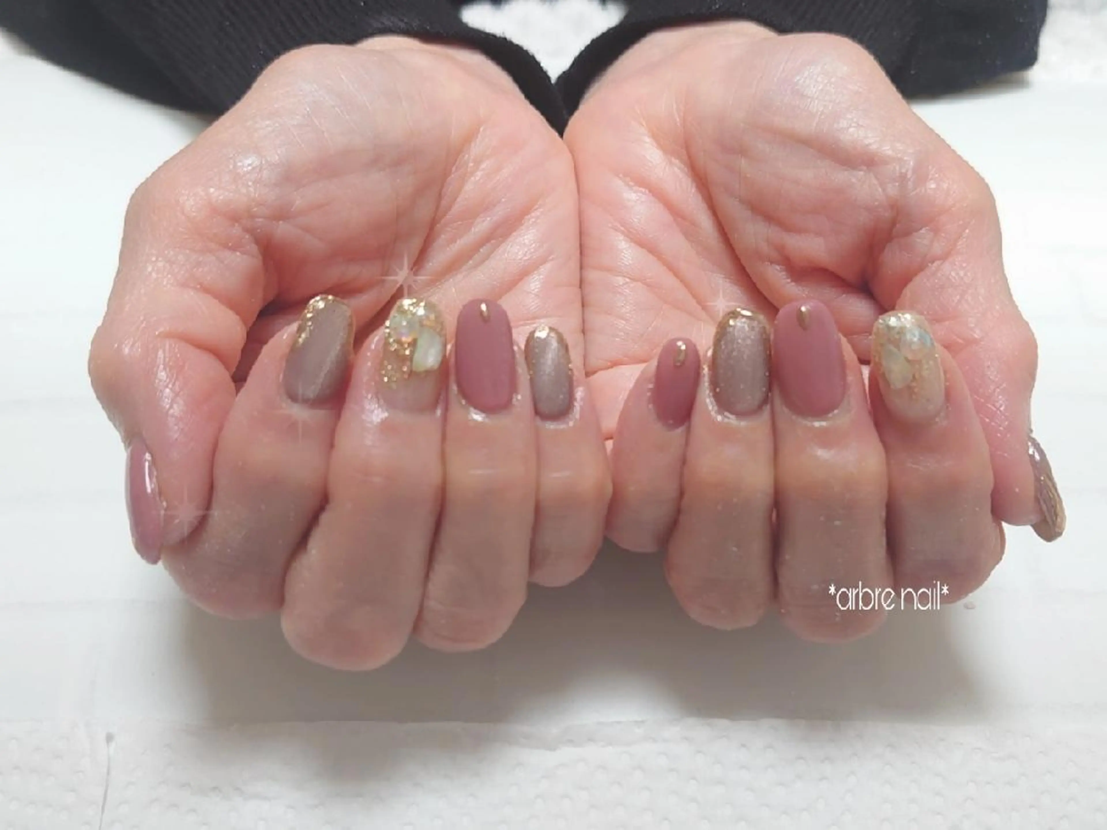 ネイル ＊arbre nail＊.アーブルネイル所属・✯.。 arbre  nail 。✯.のネイルデザイン