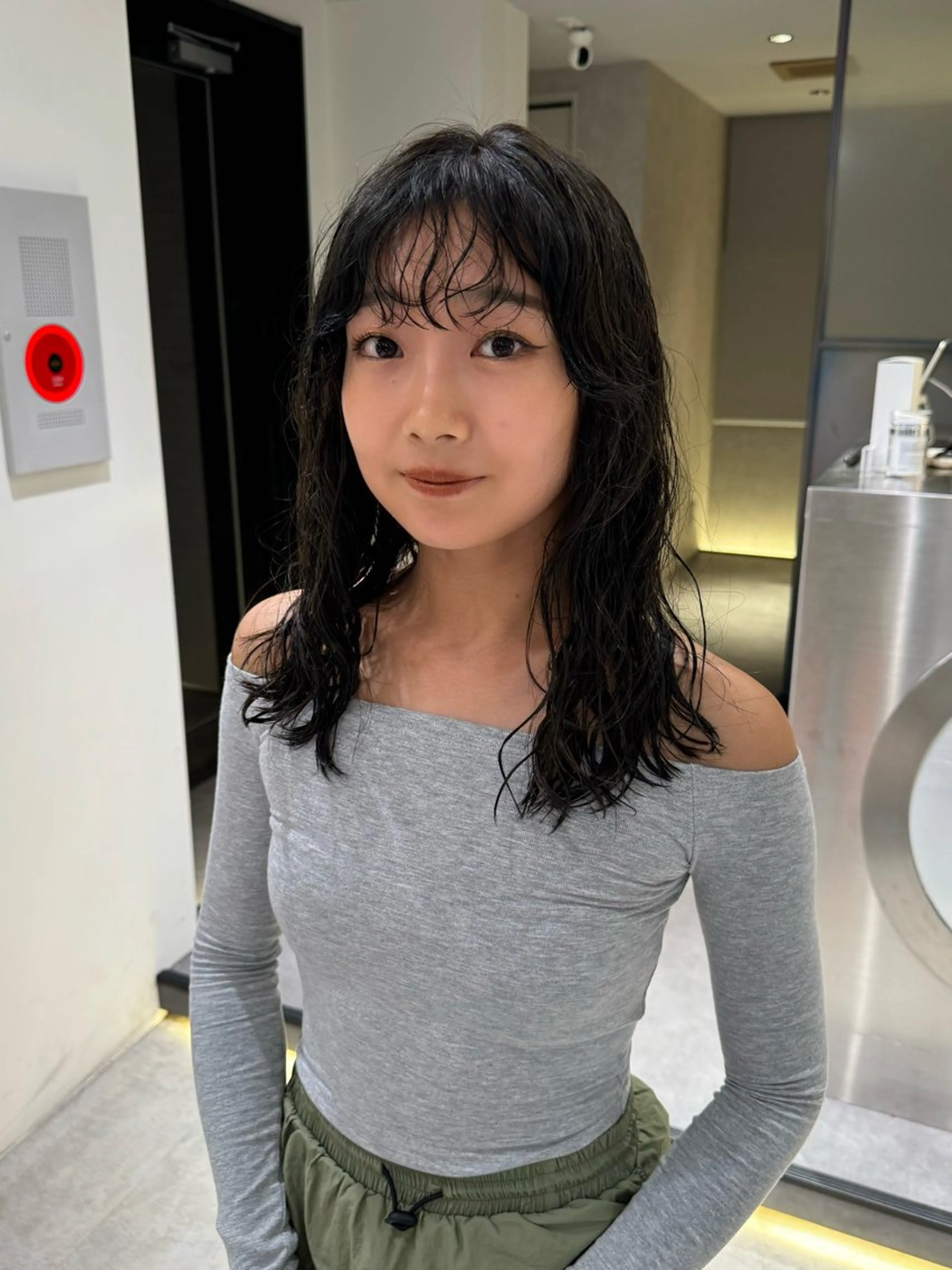 ロング カラー パーマ ロング カット ヘアカラー パーマ Qin shaire salon 原宿所属・🌿パーマ/ボブ/ レイヤー/Mikiのヘアスタイル