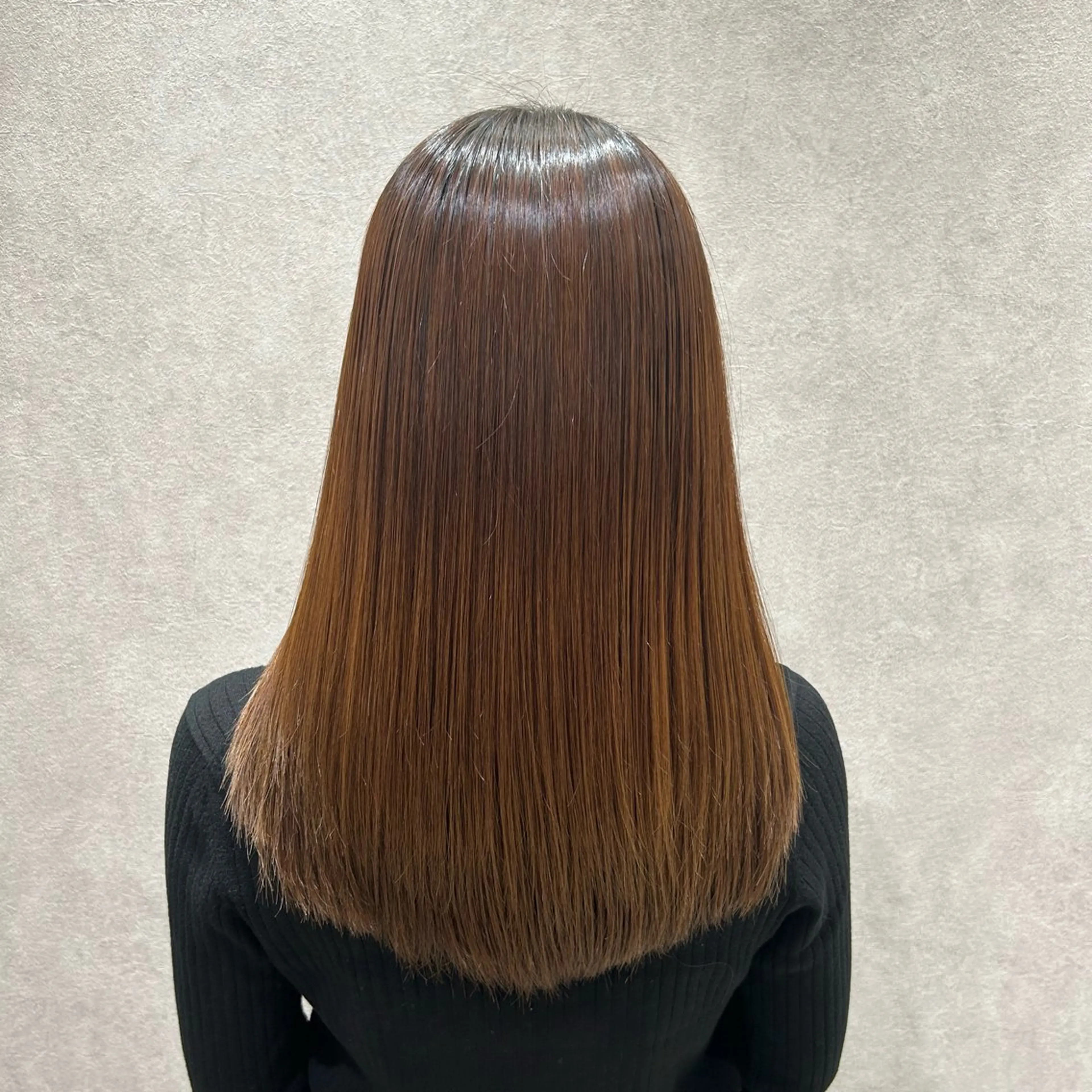 ロング カット トリートメント 〖 韓国hair 〗 室岡　咲希のヘアスタイル