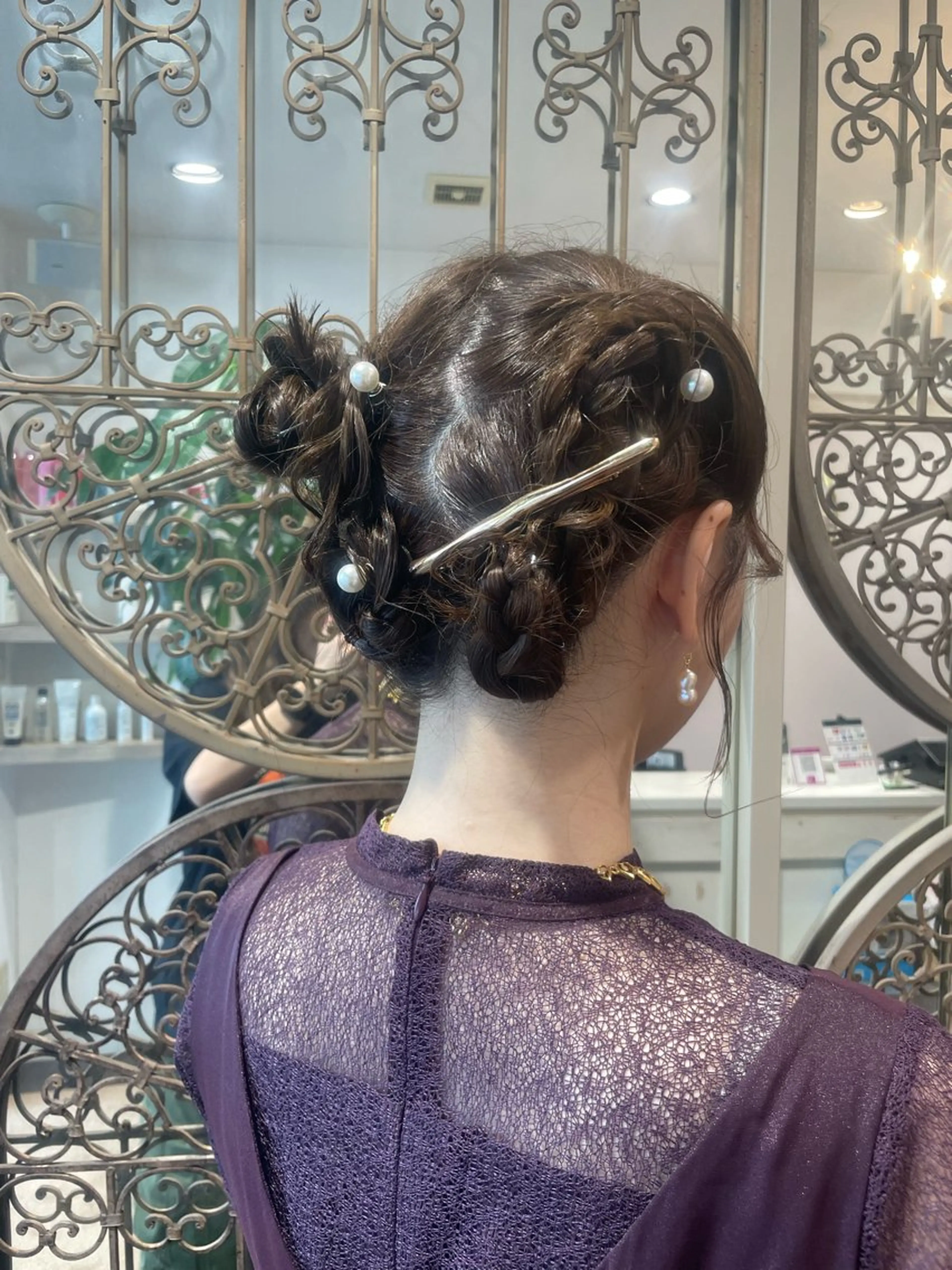 ヘアアレンジ ナカタ ユウナのヘアスタイル