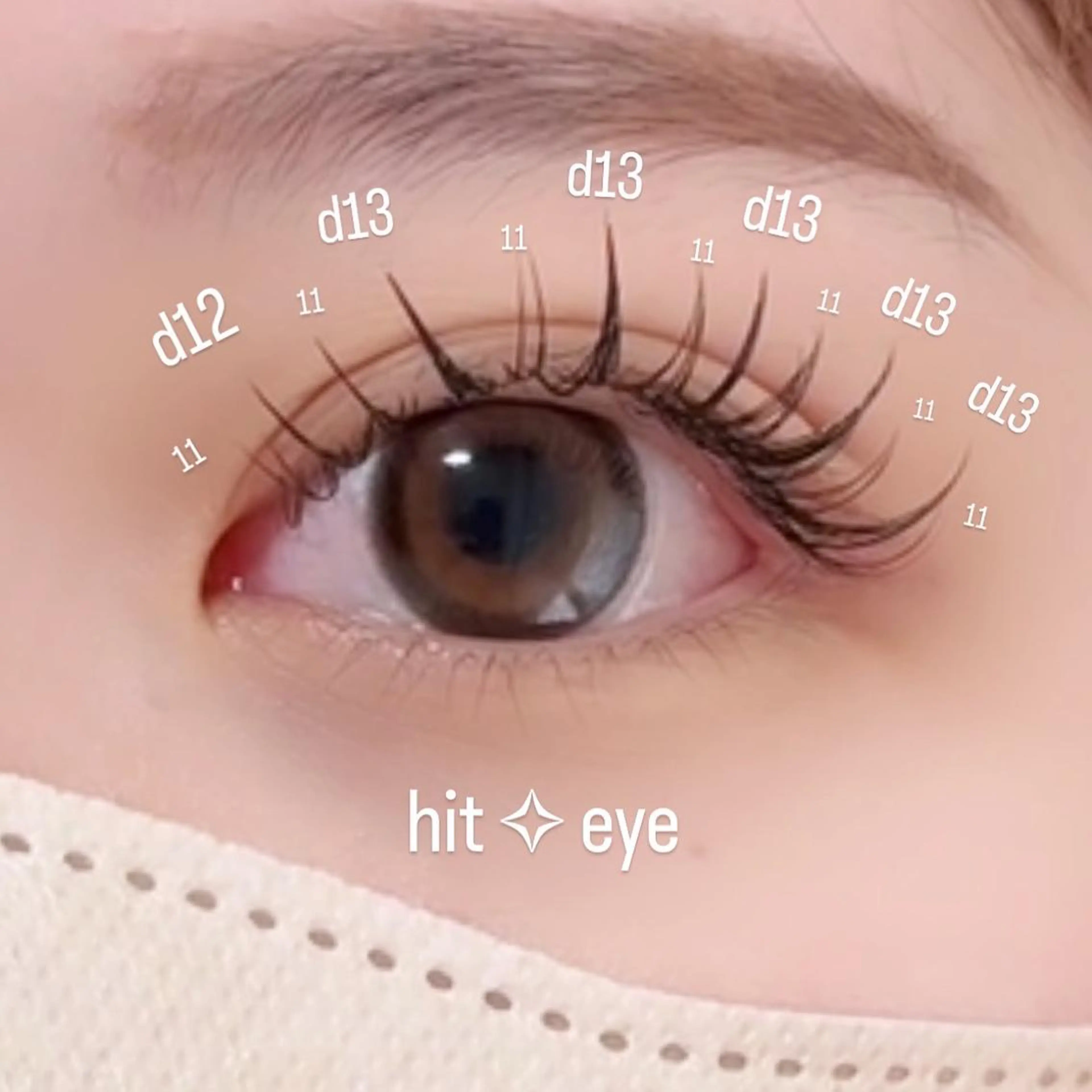 マツエク・マツパ ワンホンマツエク eyelash  salon GARDEN 天神大名店所属・Garden 天神大名店のマツエク・マツパデザイン