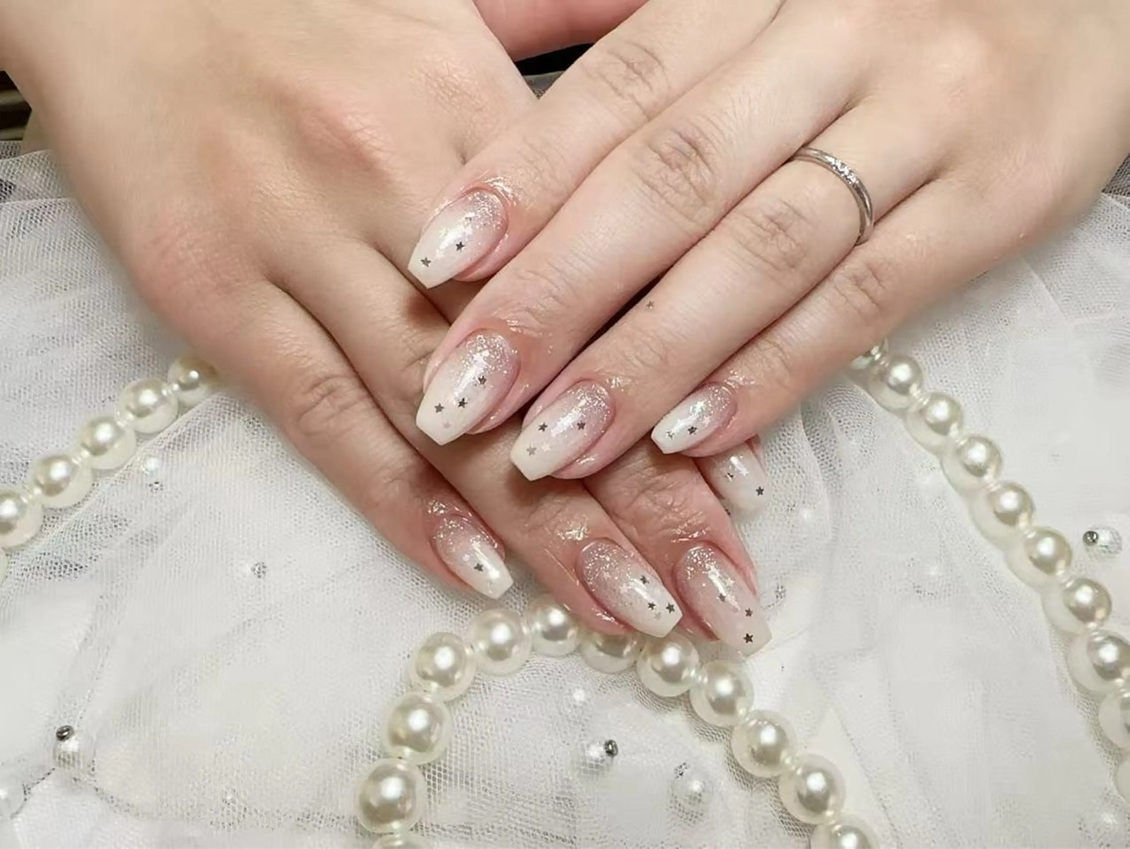 ネイル ハンドネイル ハンドケア ゆ きのネイルデザイン