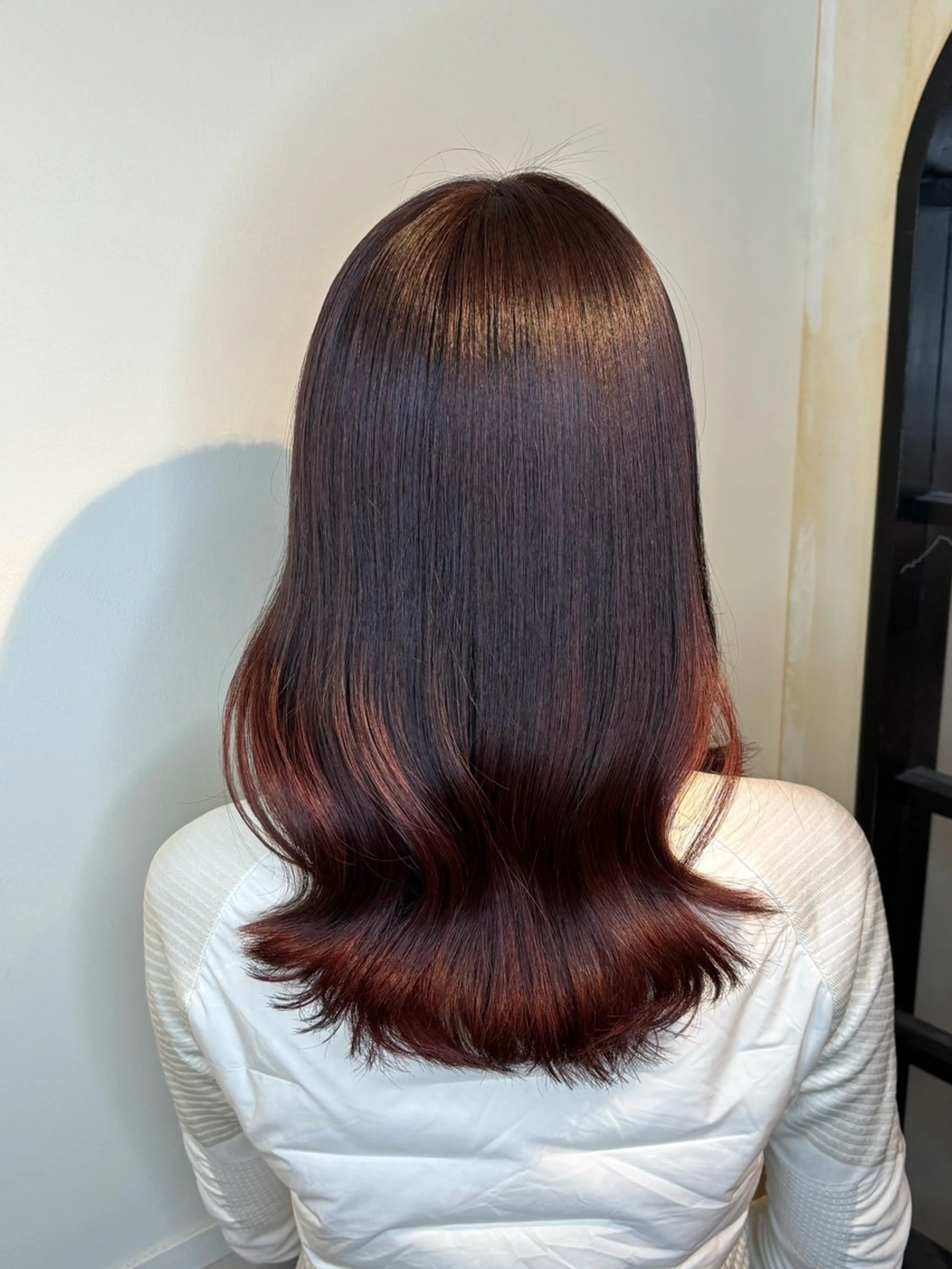 ミディアム カット ヘアカラー トリートメント 美奈 🫧のヘアスタイル